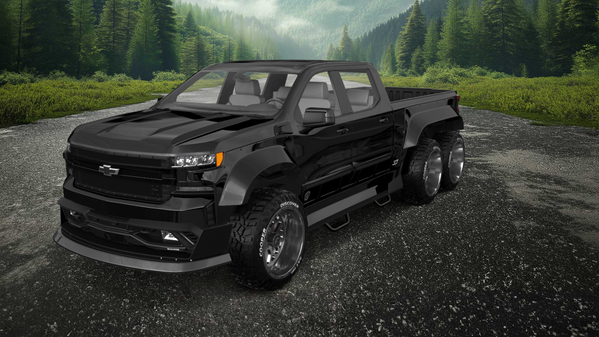 Chevrolet Silverado Hennessey Goliath 6X6 Truck 2020 tuning