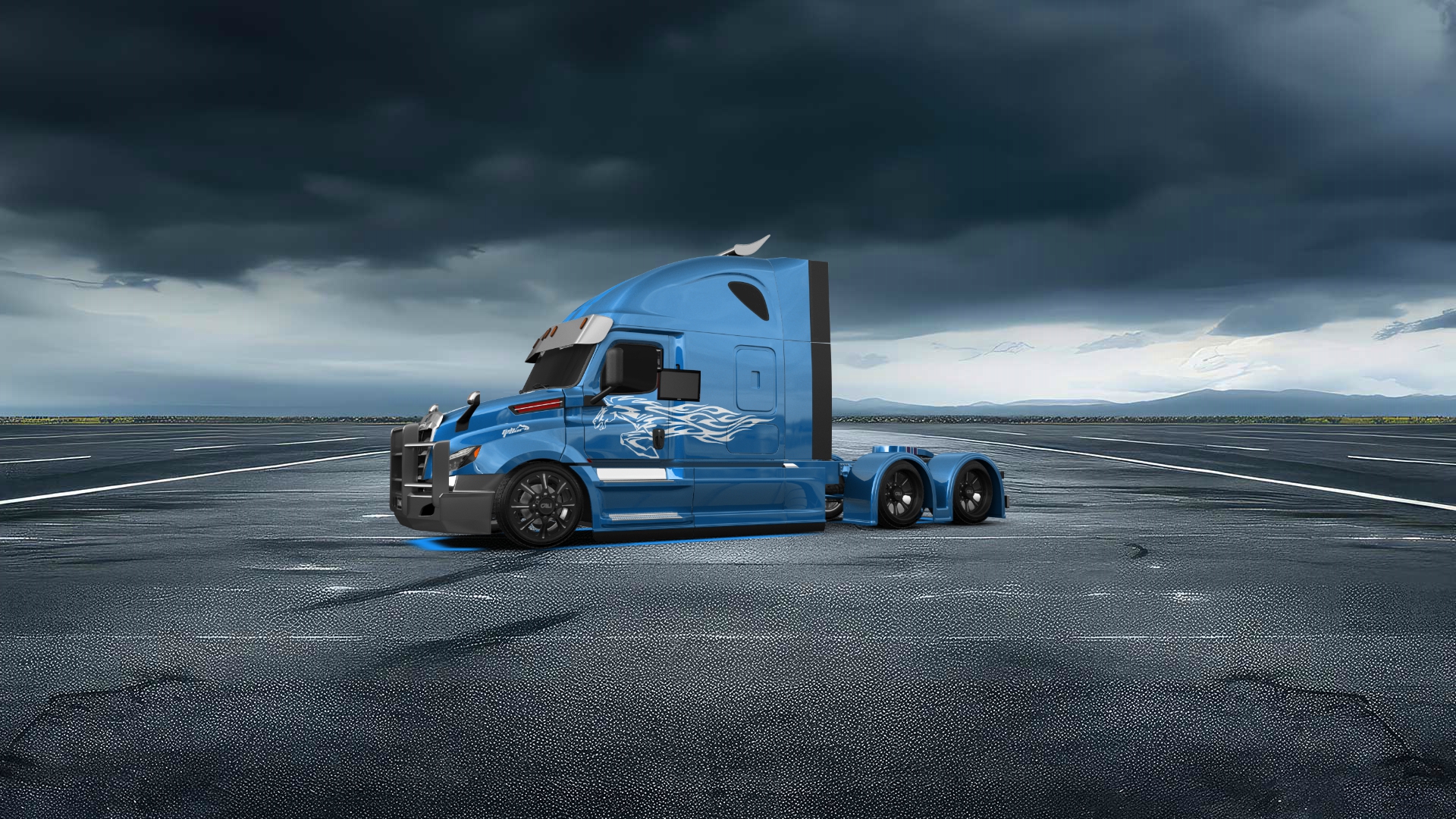 Freightliner Cascadia Sleeper Cab Truck 2018
