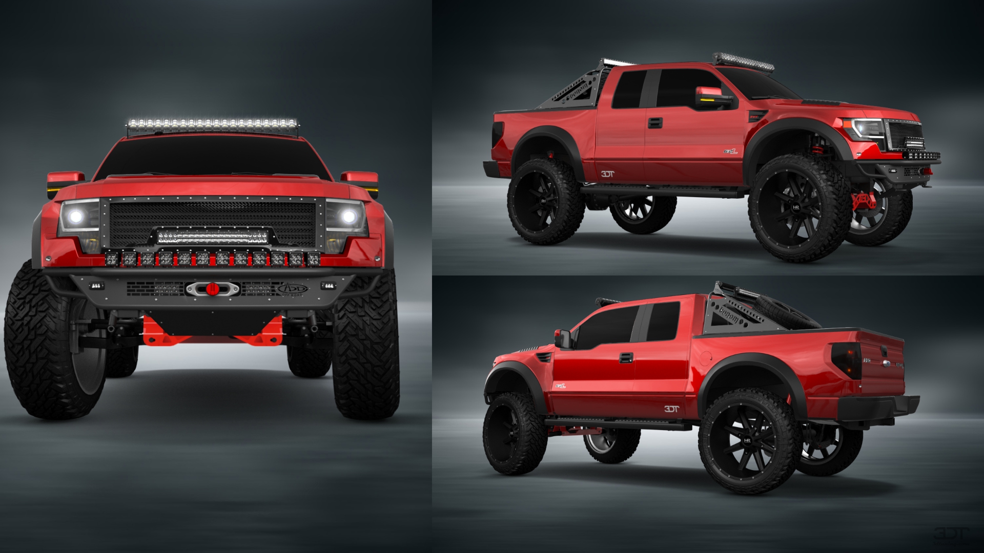 Ford F-150 SVT Raptor 2 Door pickup truck 2010 tuning