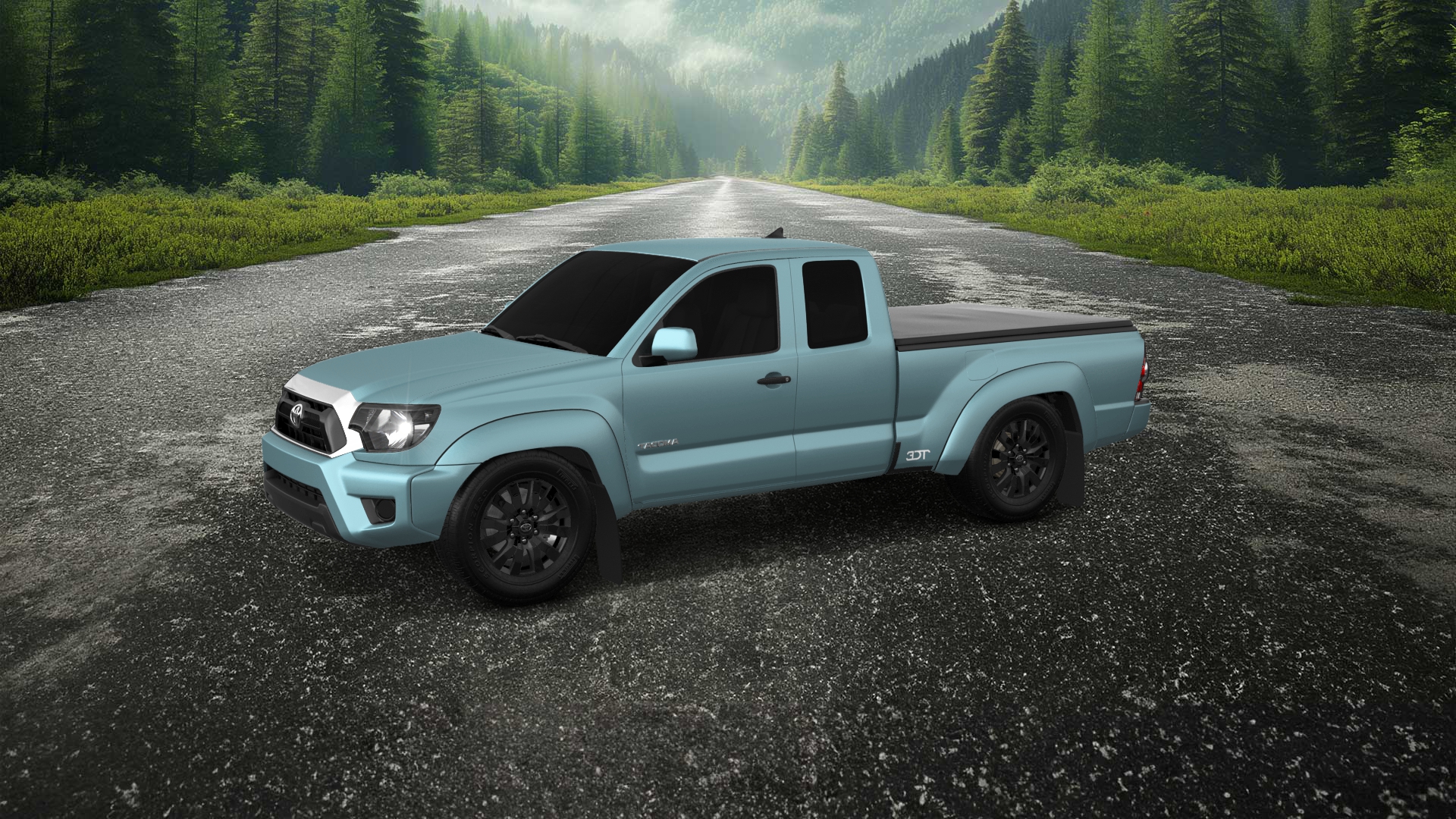 Toyota Tacoma Access Cab 6.2 ft box Pickup Truck 2012