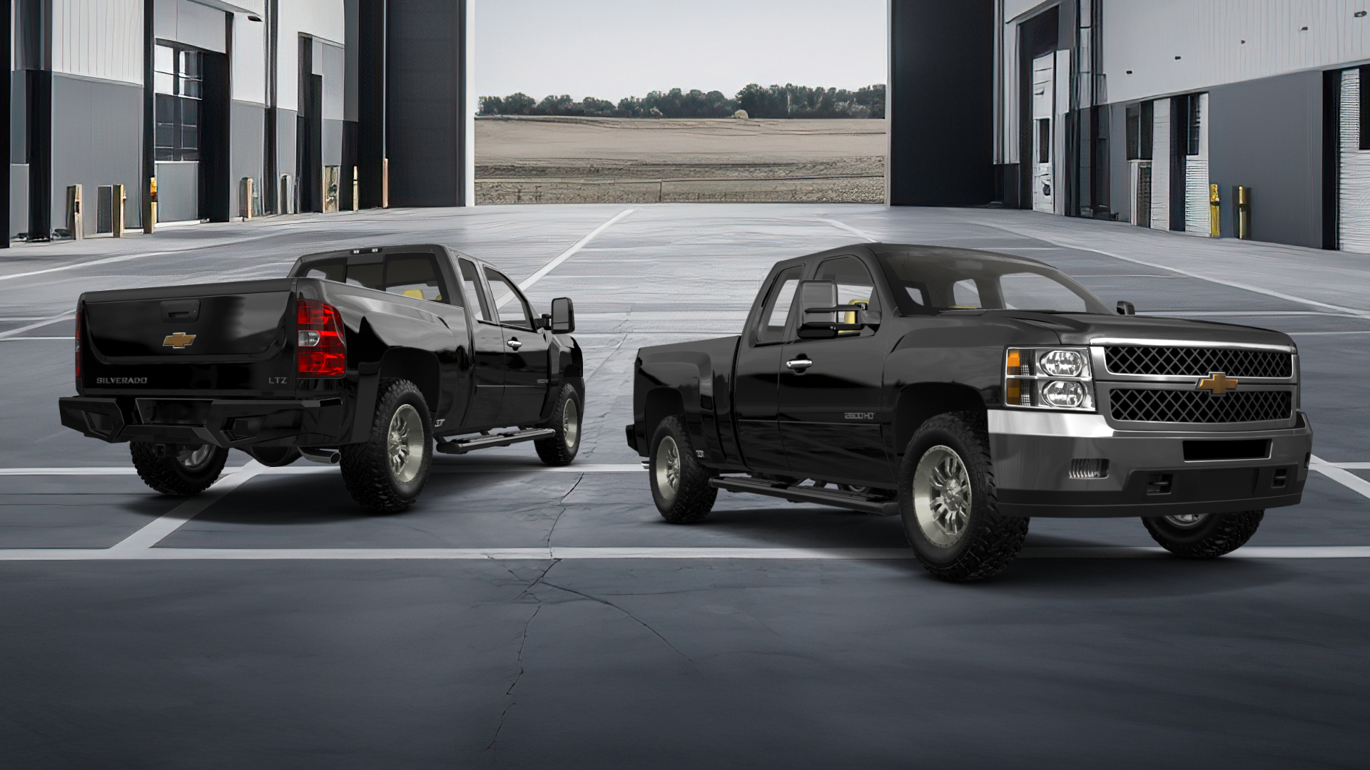 Chevrolet Silverado 2500 HD Extended Cab Pickup Truck 2007