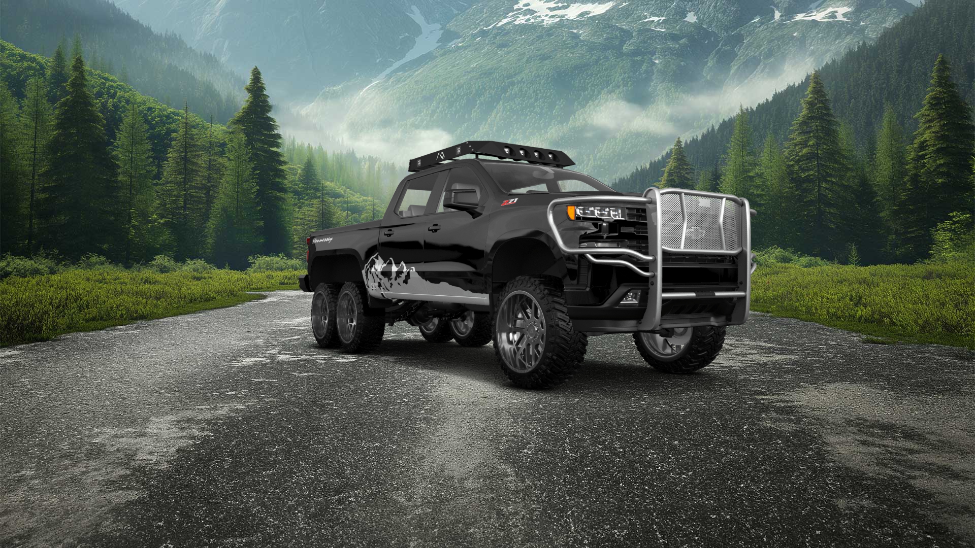 Chevrolet Silverado Hennessey Goliath 6X6 Truck 2020