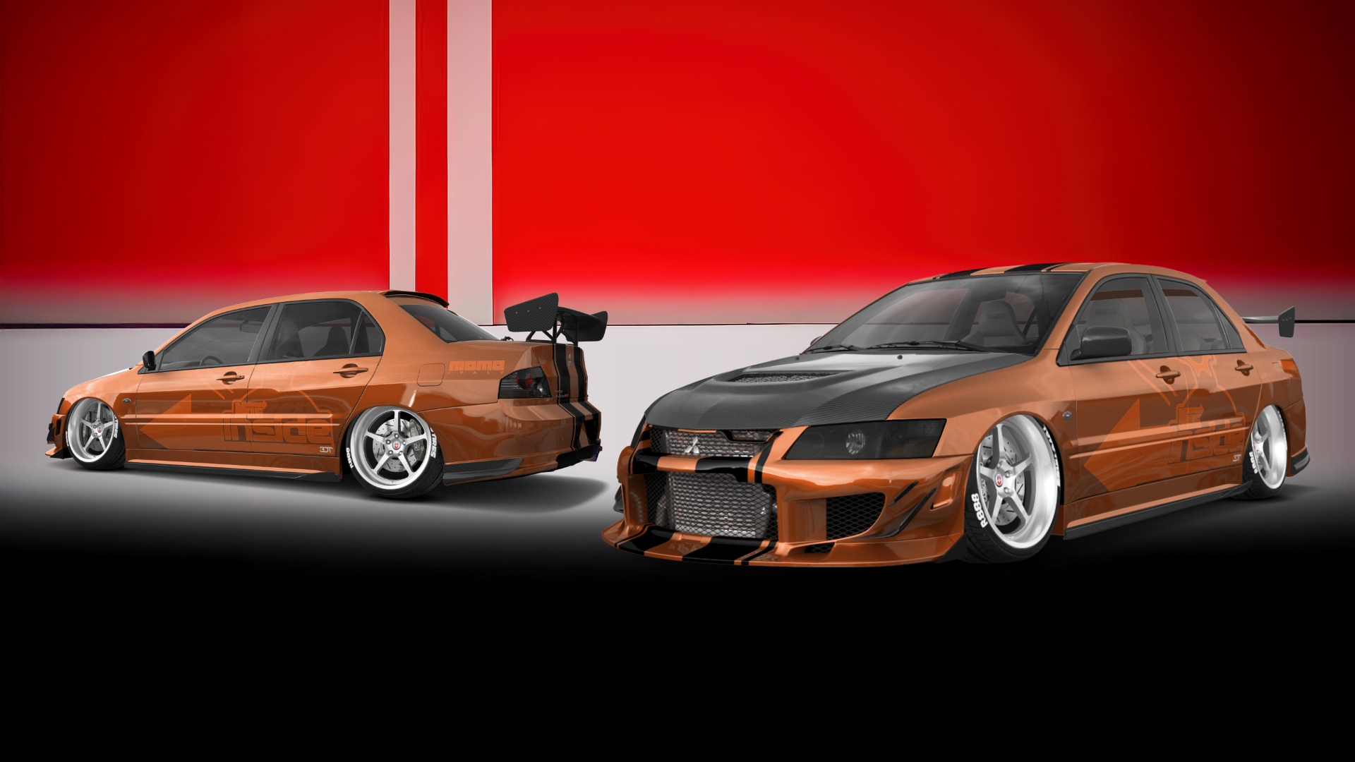 Mitsubishi Lancer Evo IX 4 Door Saloon 2005 tuning