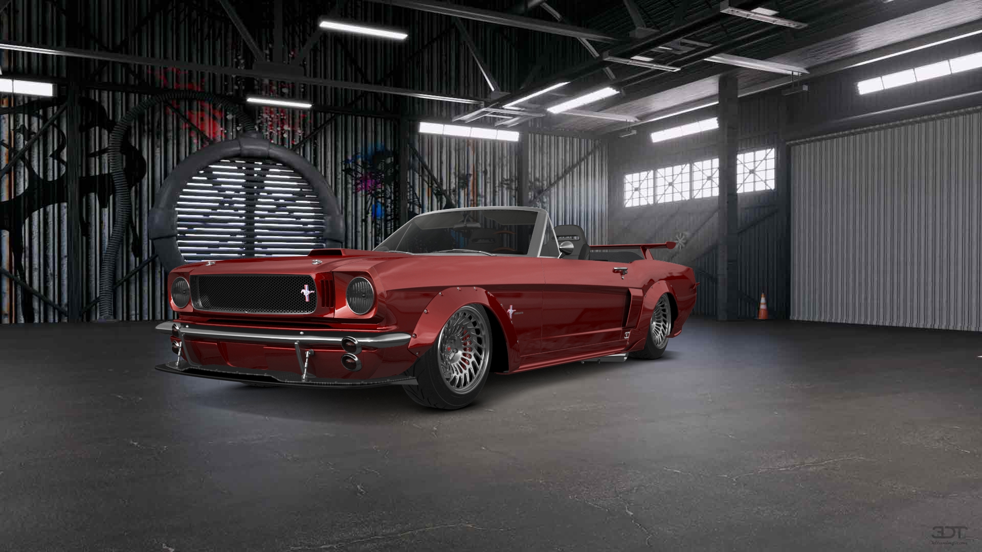 Ford Mustang challenge Convertible 3964