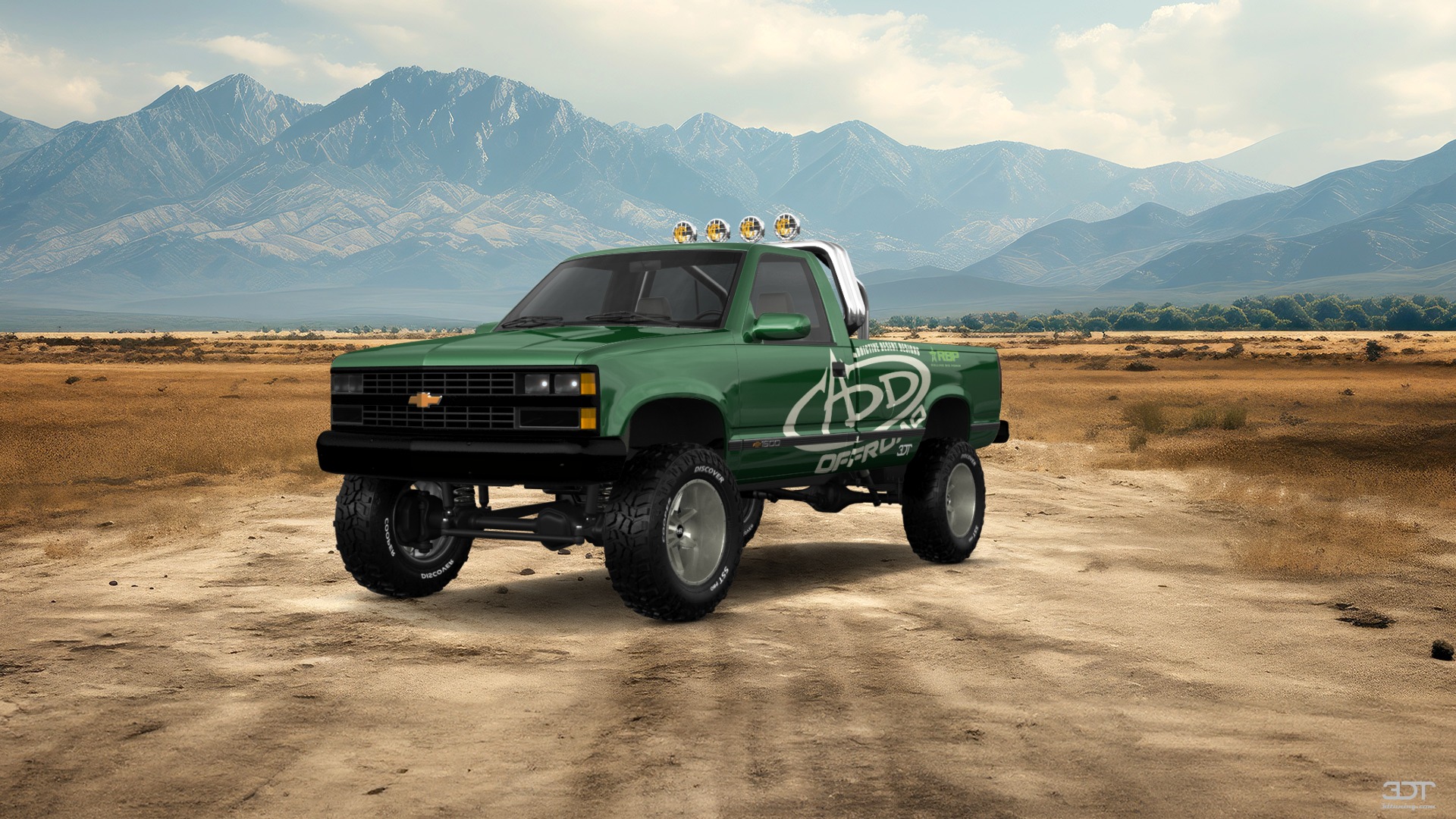 Chevrolet K1500 Regular Cab Fleetside Pickup 1988