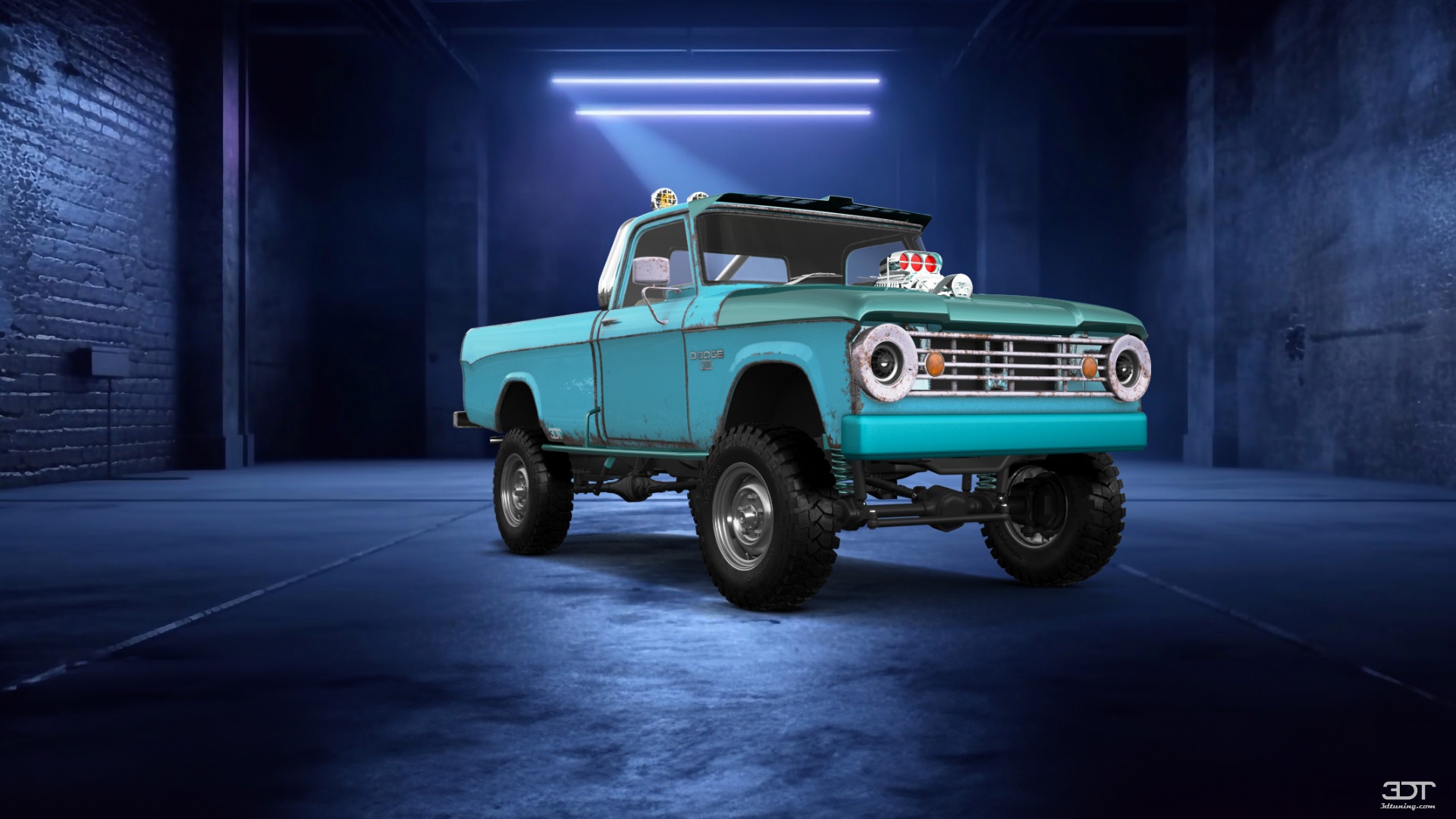 Dodge Power Wagon W200 2 Door pickup truck 1966