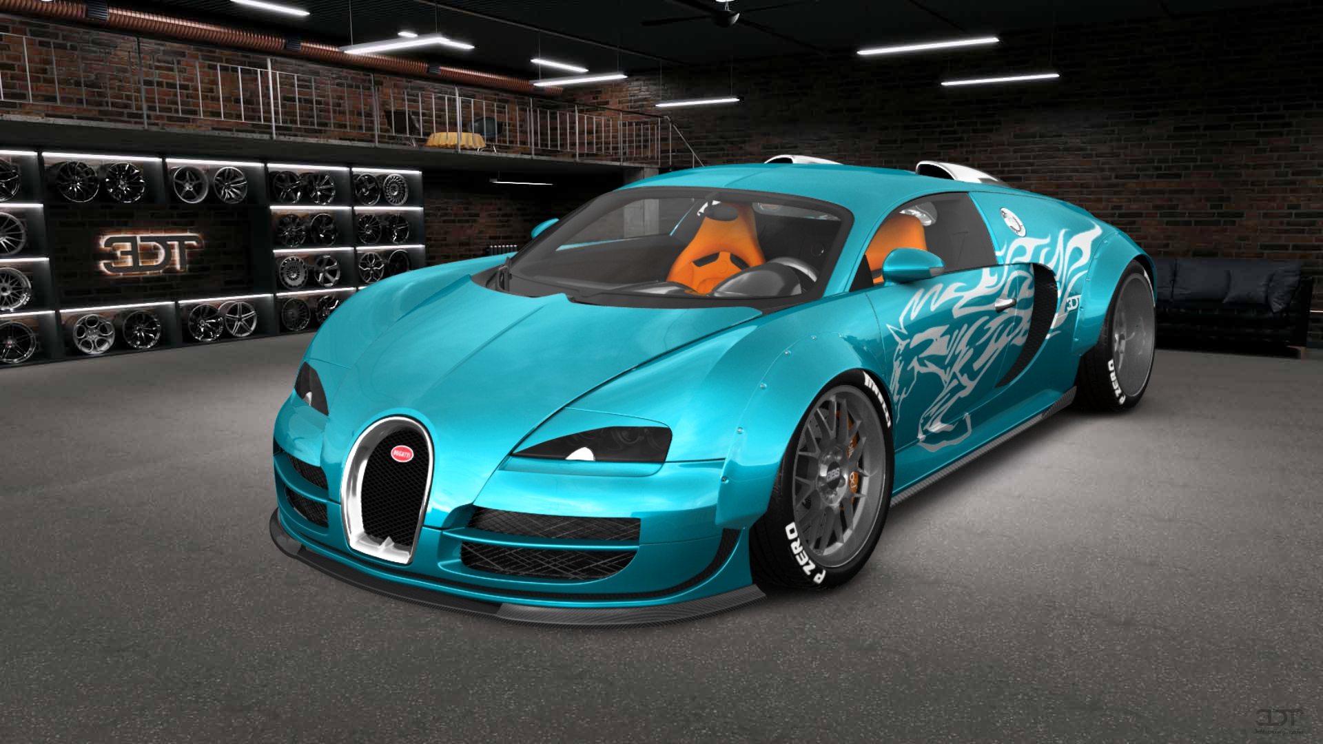 Bugatti Veyron 2 Door Coupe 2005 tuning