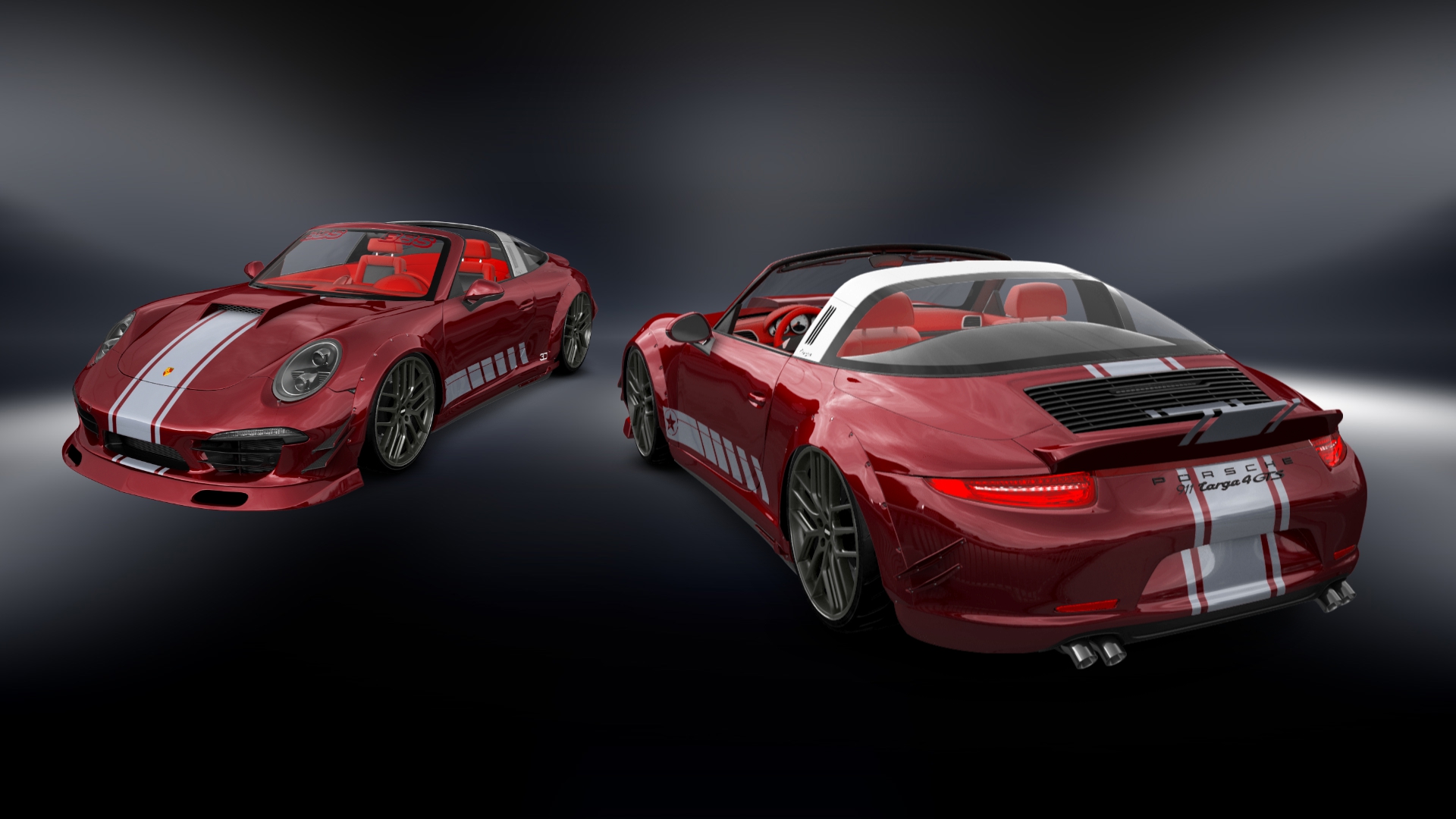 Porsche 911 Carrera Targa top 2014 tuning