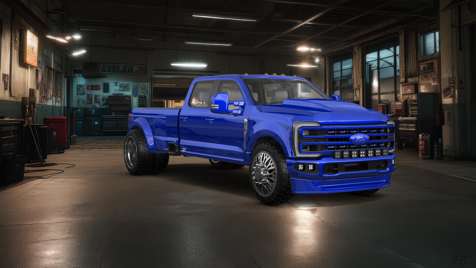 2026 ford F450 platinum plus argon blue