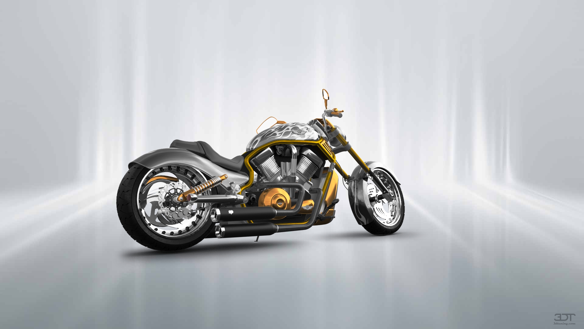 Harley-Davidson Custom Chopper Cruiser 2011