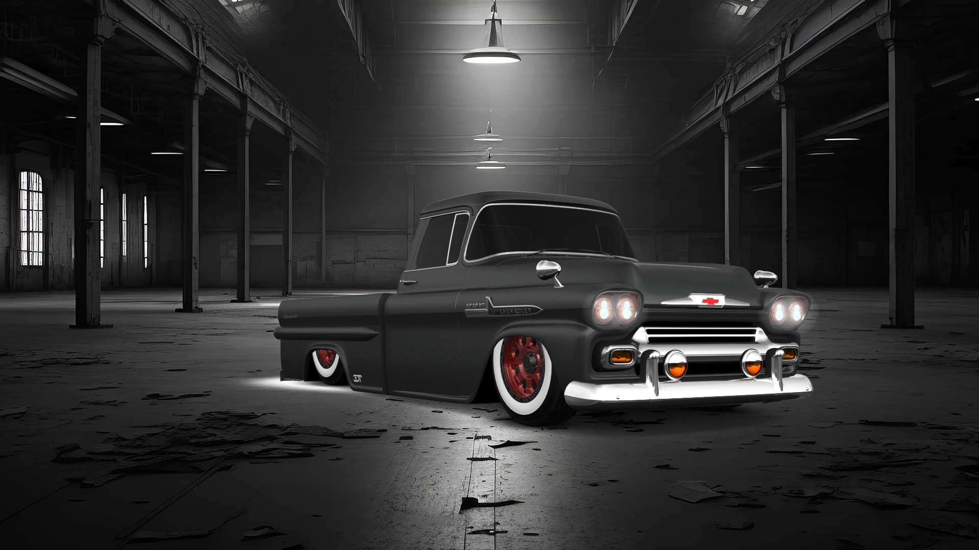 Chevrolet Apache 2 Door pickup truck 1958 tuning
