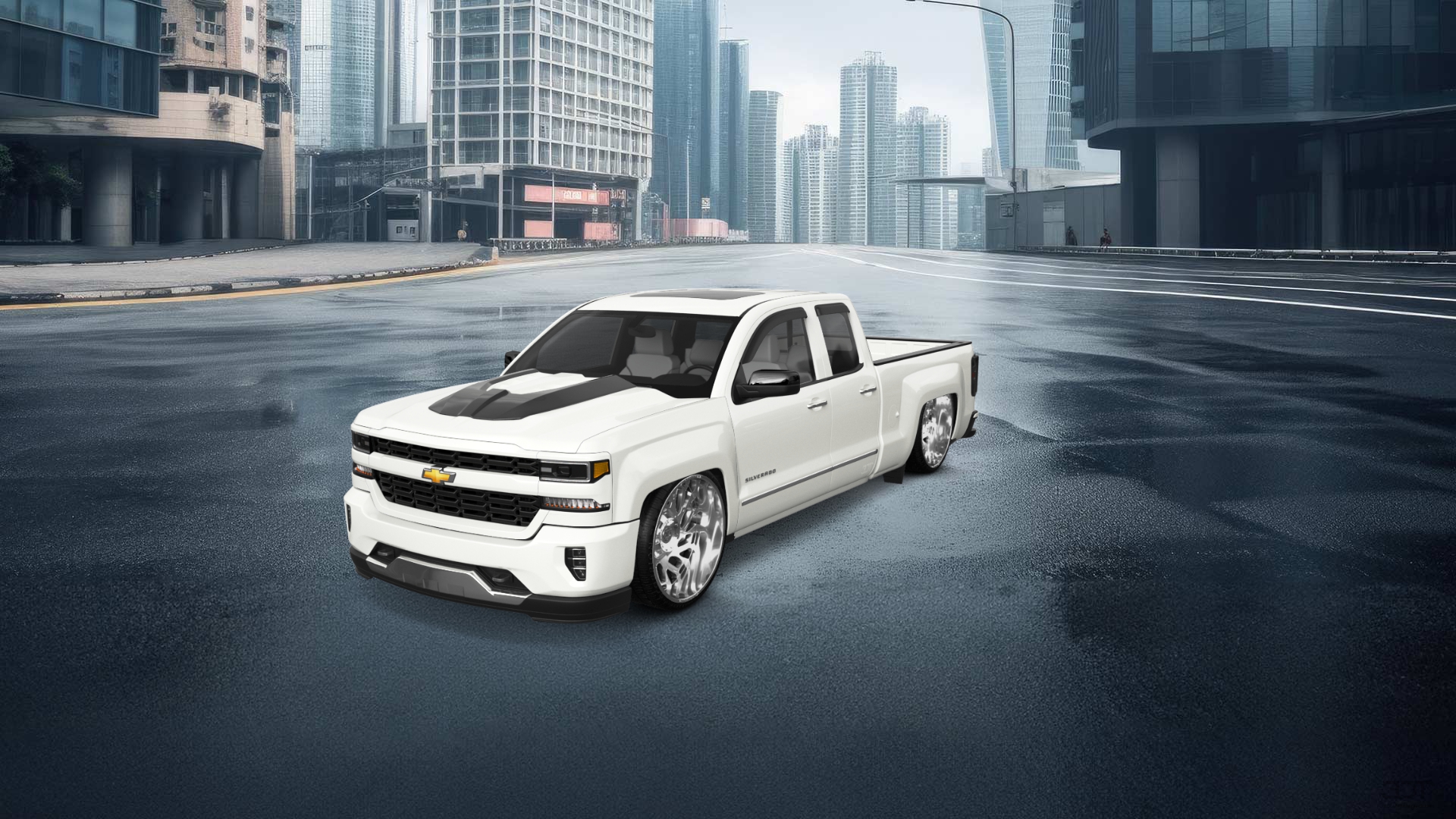 Chevrolet Silverado 1500 6.5 ft box 4 Door pickup truck 2016