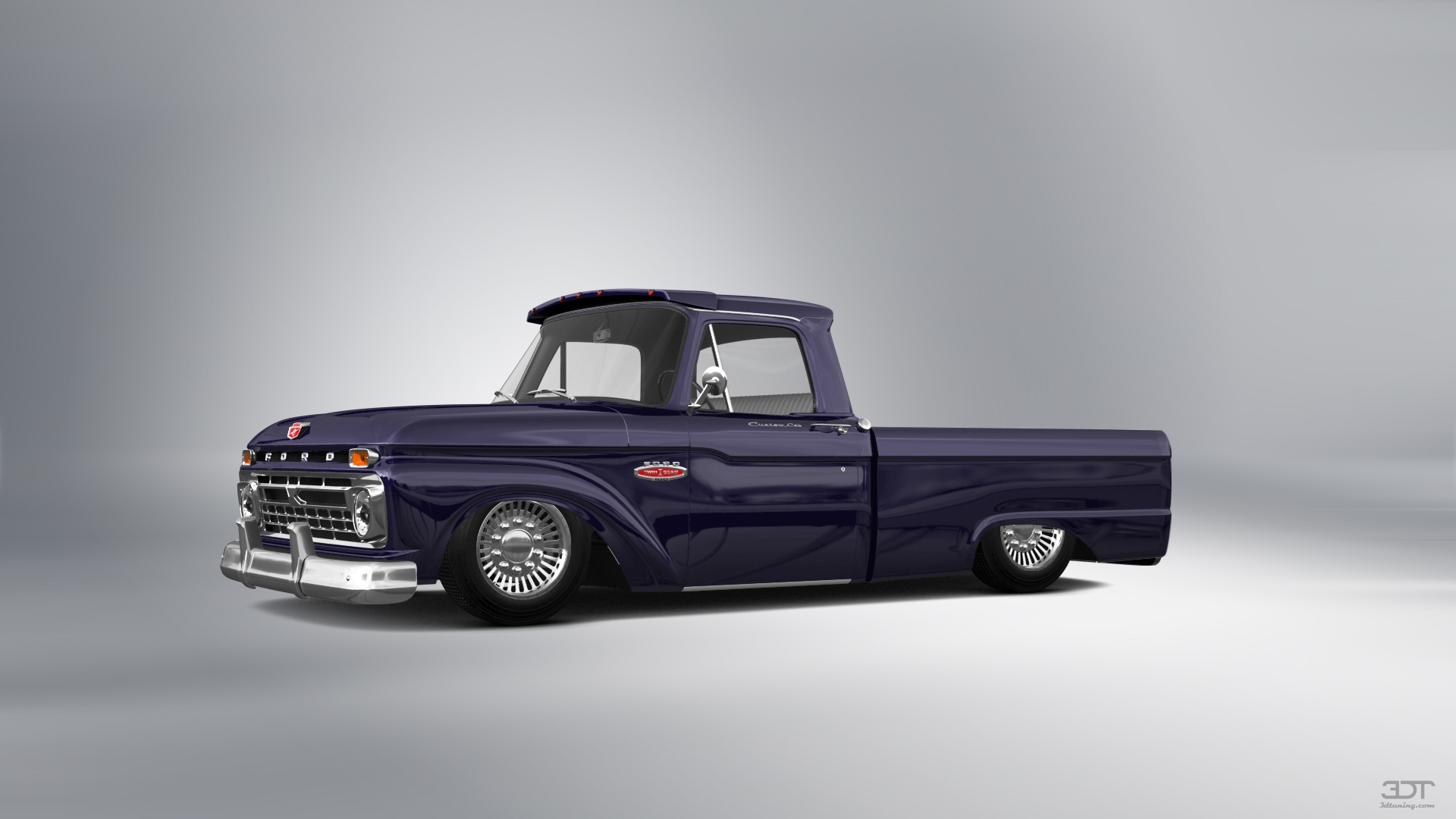 Ford F-100 Custom Cab 2 Door pickup truck 1966
