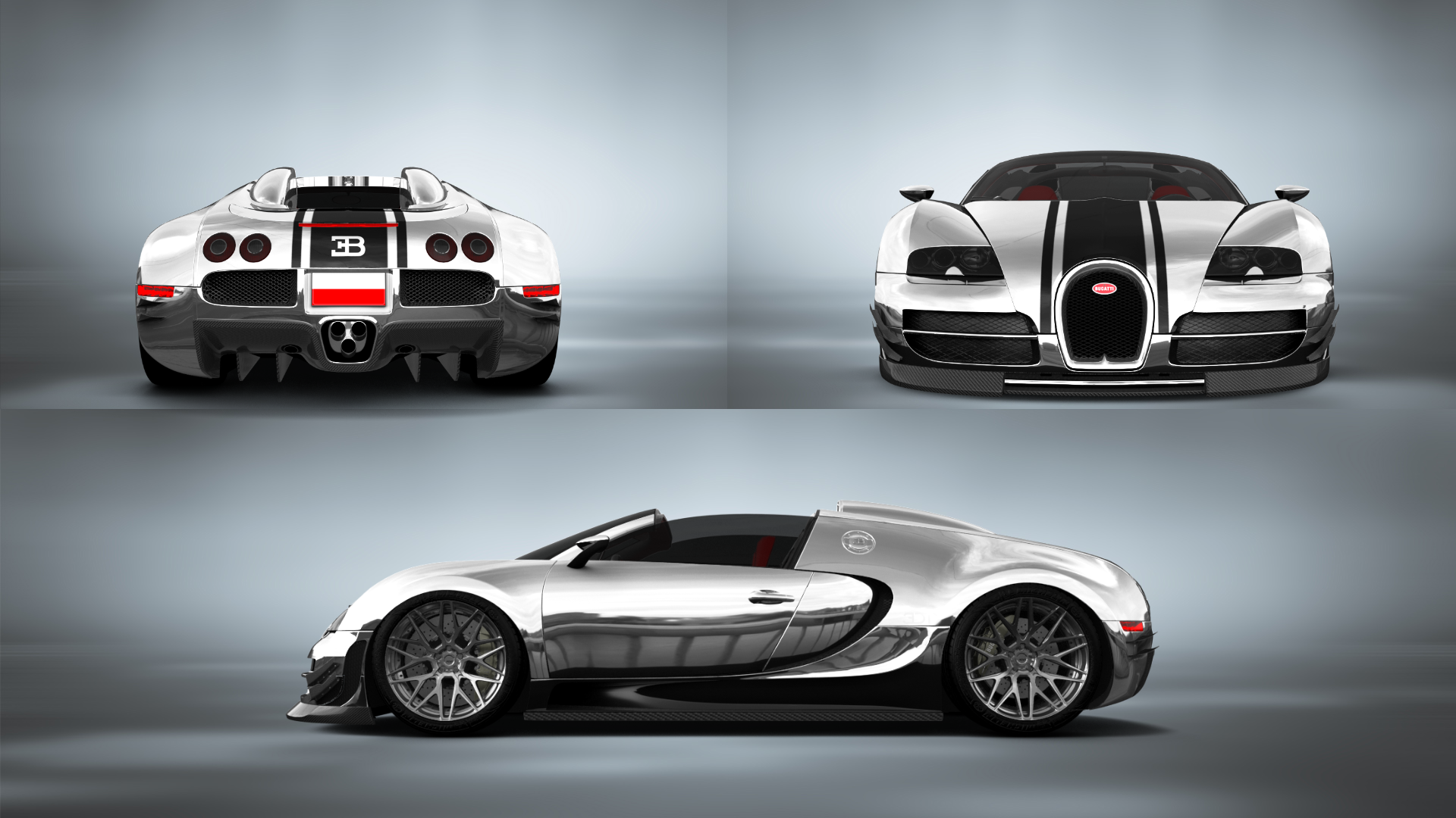 Bugatti Veyron 16.4 Grand Sport Vitesse 2 door targa top 2012 tuning