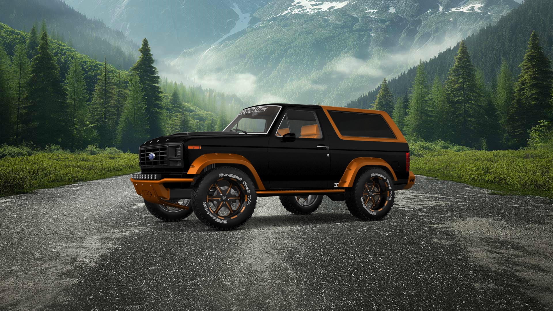 Ford Bronco 3 Door SUV 1980 tuning