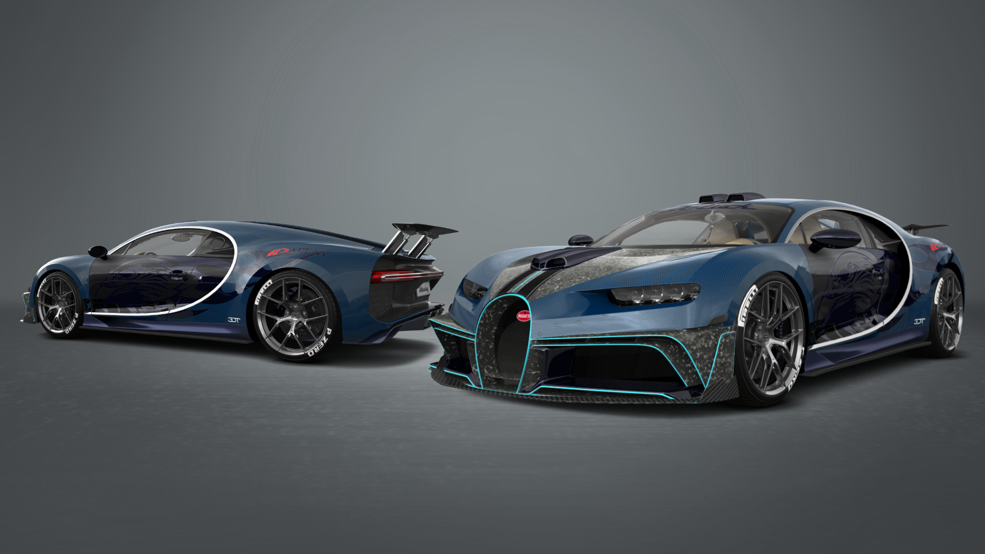 Tuning Bugatti Chiron 2 Door Coupe 2016