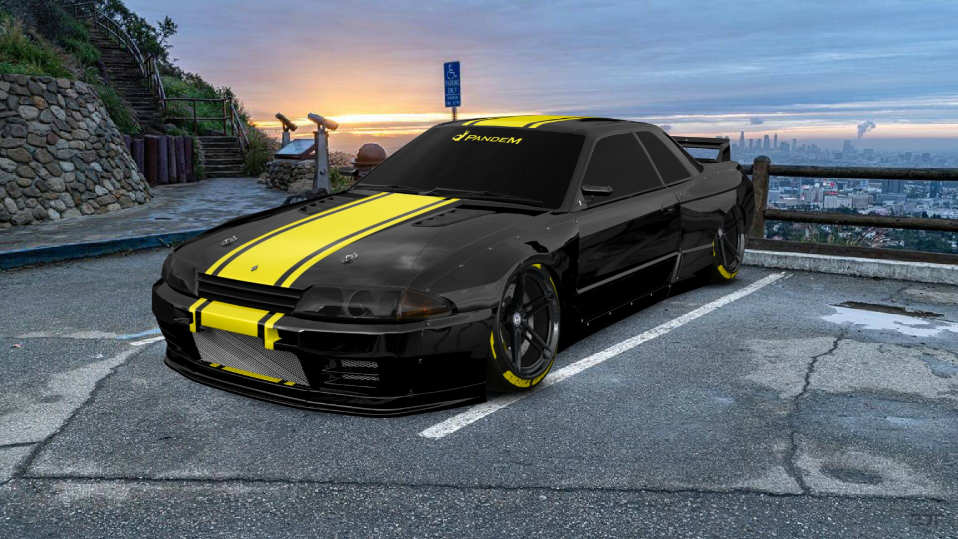 Nissan Skyline GT-R 2 Door Coupe 1989 tuning