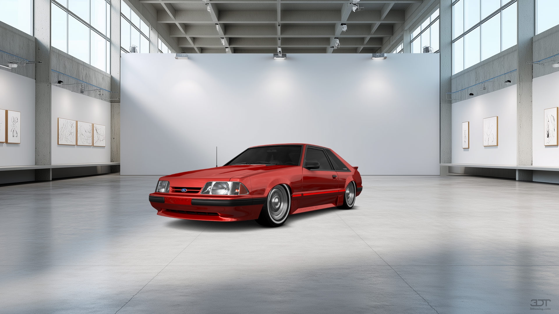 Ford Mustang 3 Door Hatchback 1988 tuning