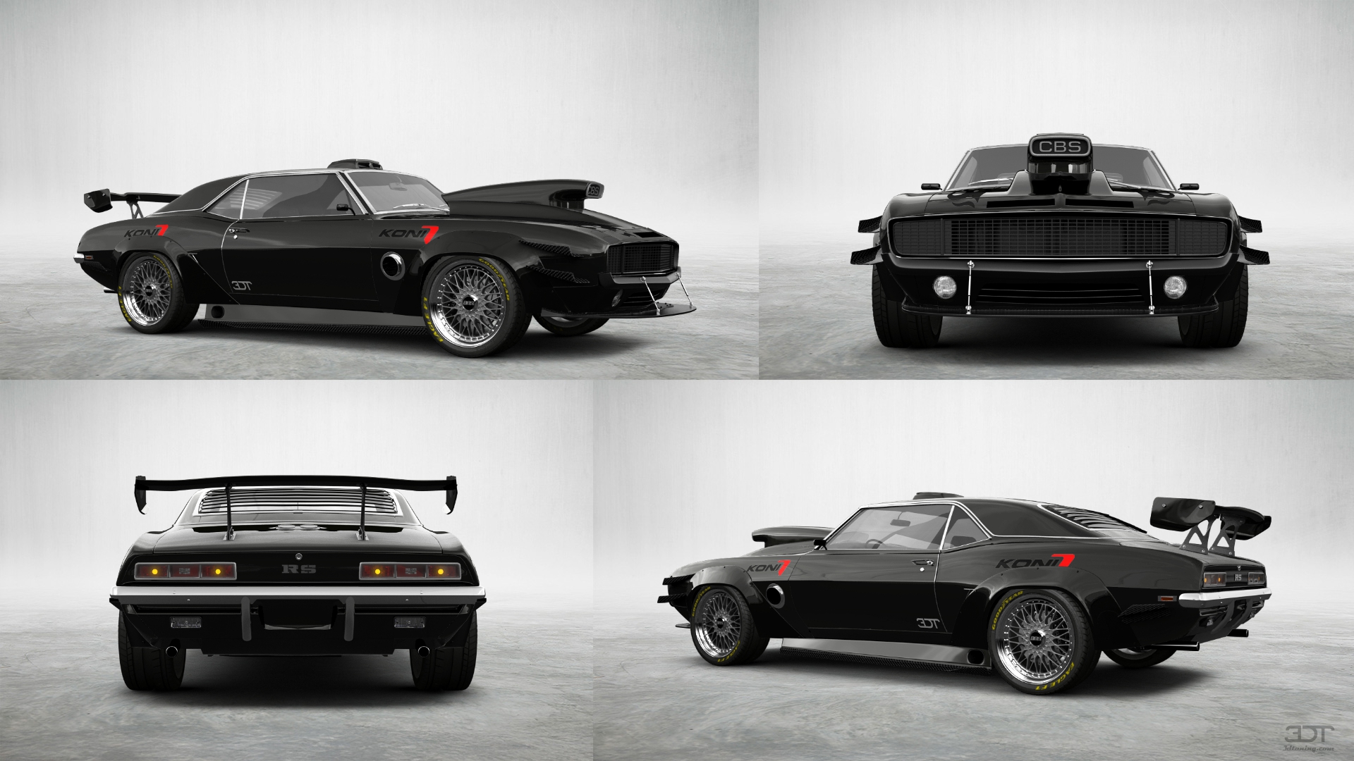 Chevrolet Camaro SS 2 Door Hardtop 1969 tuning