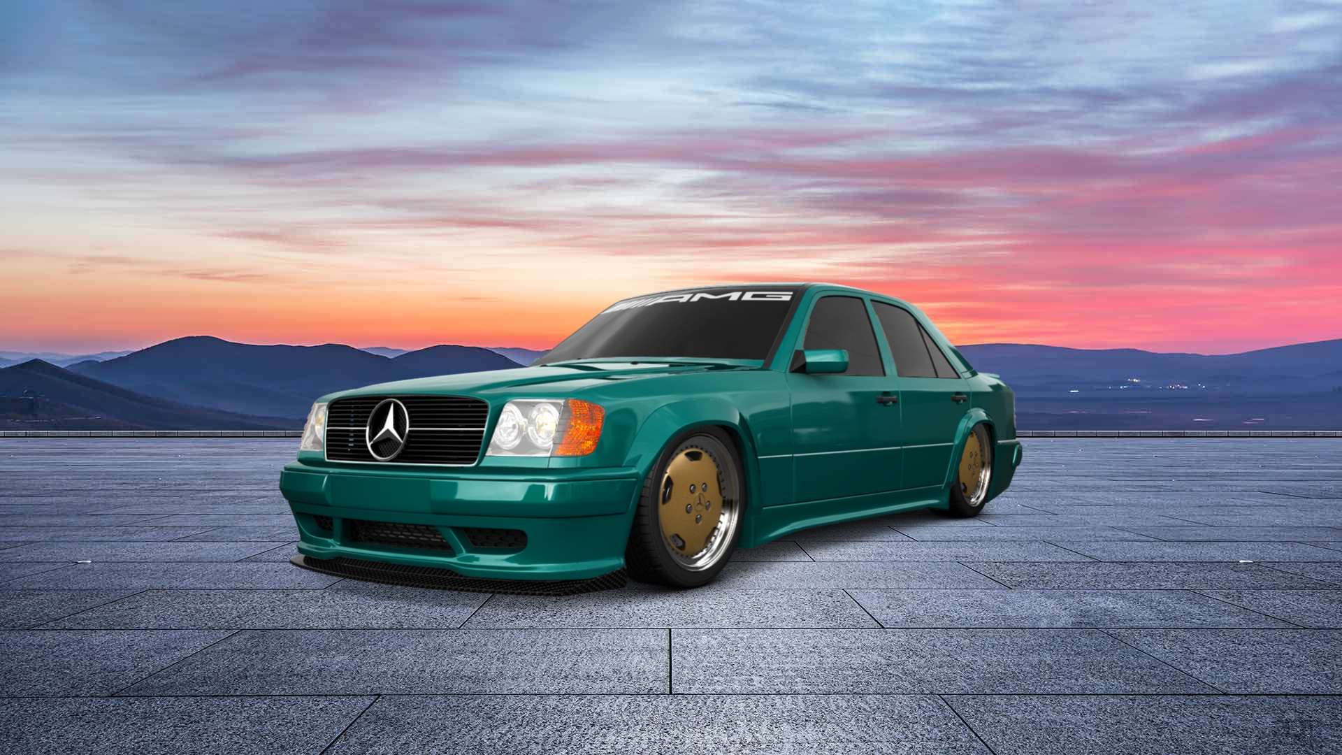 Mercedes E-Class Sedan 1984 tuning