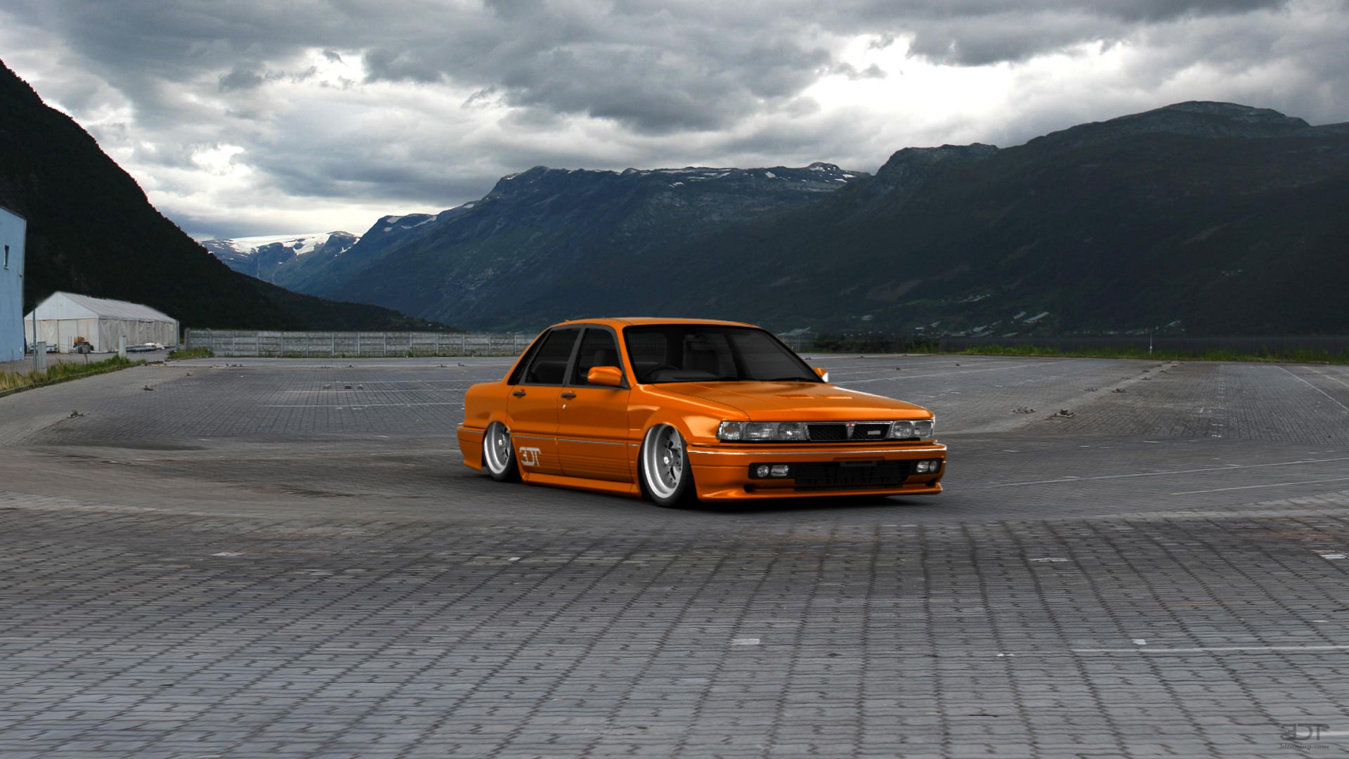 Mitsubishi Galant Sedan 1987 tuning