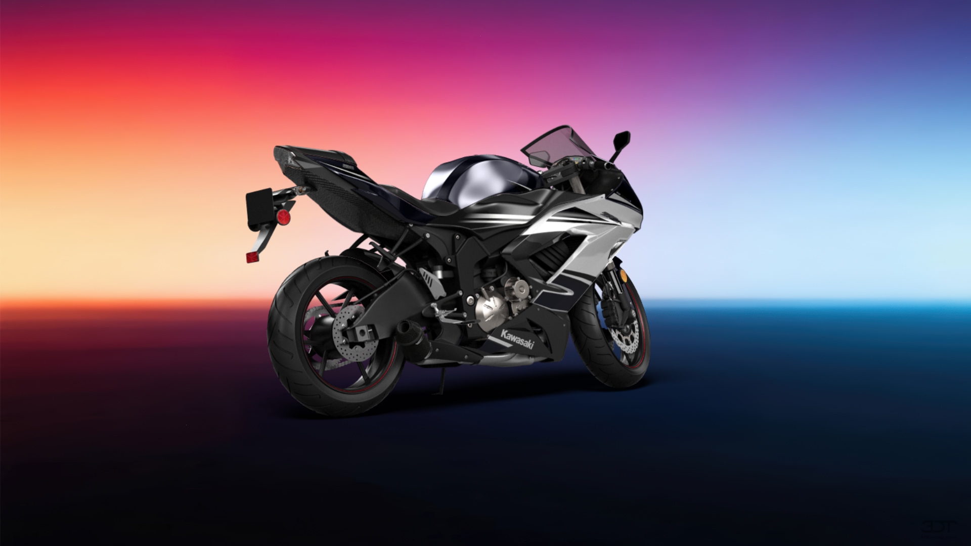 Kawasaki Ninja ZX 6R Sport Bike 2015 tuning
