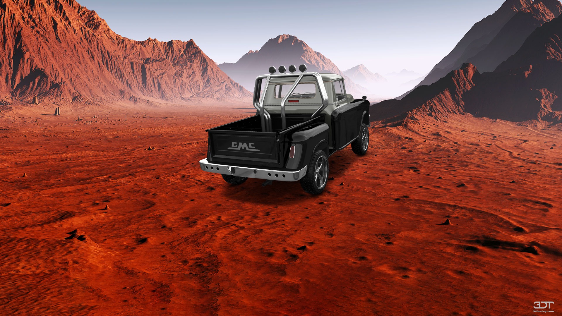 GMC 100 Stepside 2 Door pickup truck 1957 tuning