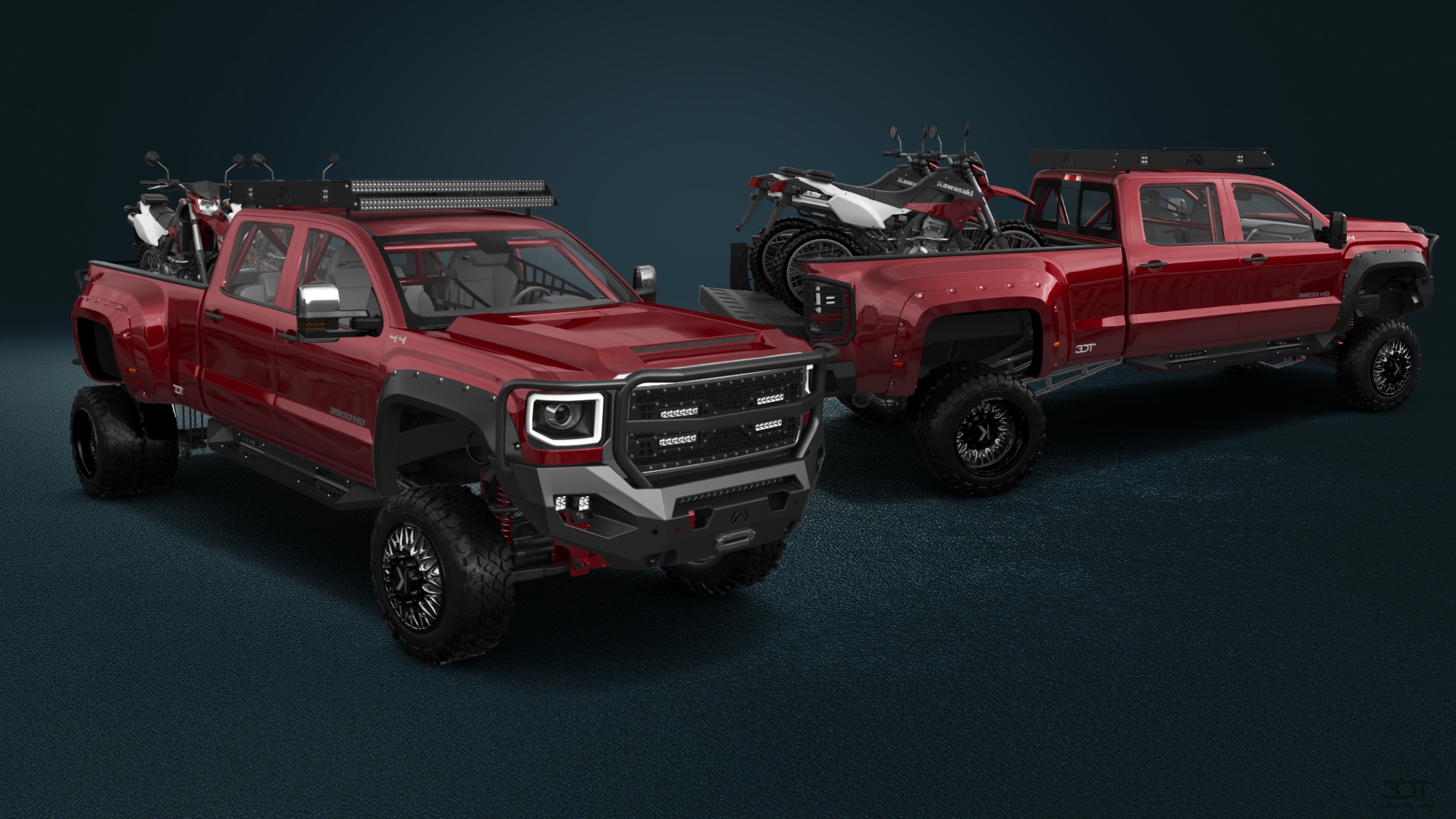 GMC Sierra 3500 HD Crew Cab 4 Door pickup truck 2015