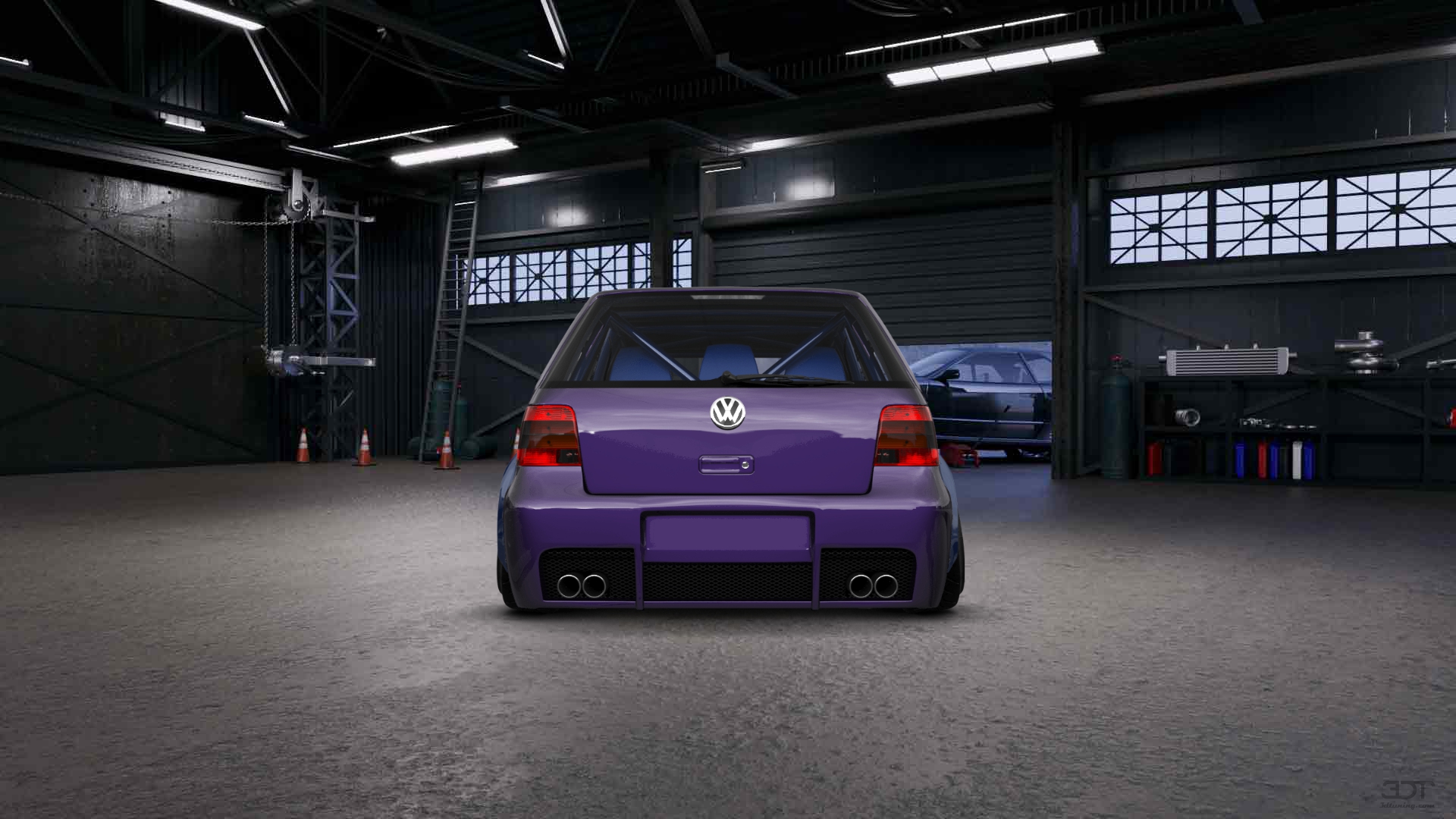 Volkswagen Golf 4 (mk4) 3 Door Hatchback 1997 tuning