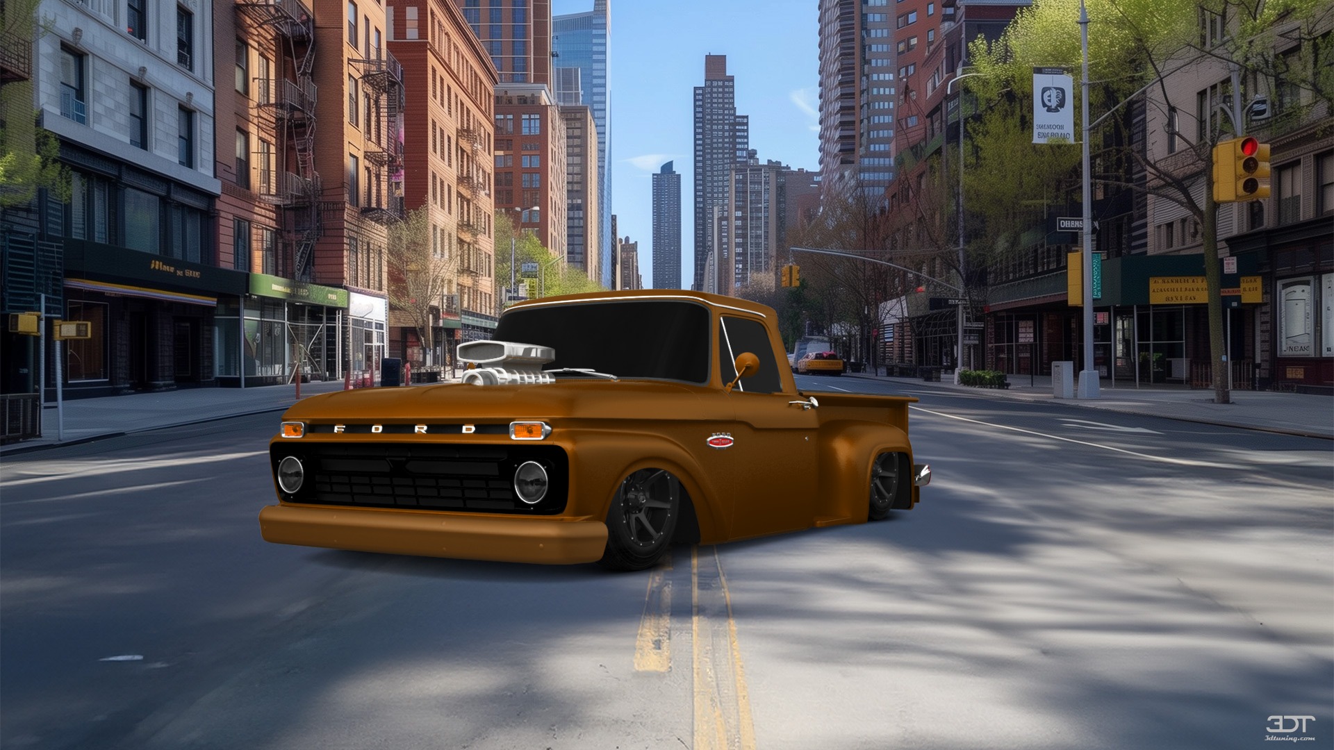 Ford F-100 Flareside 2 Door pickup truck 1961 tuning