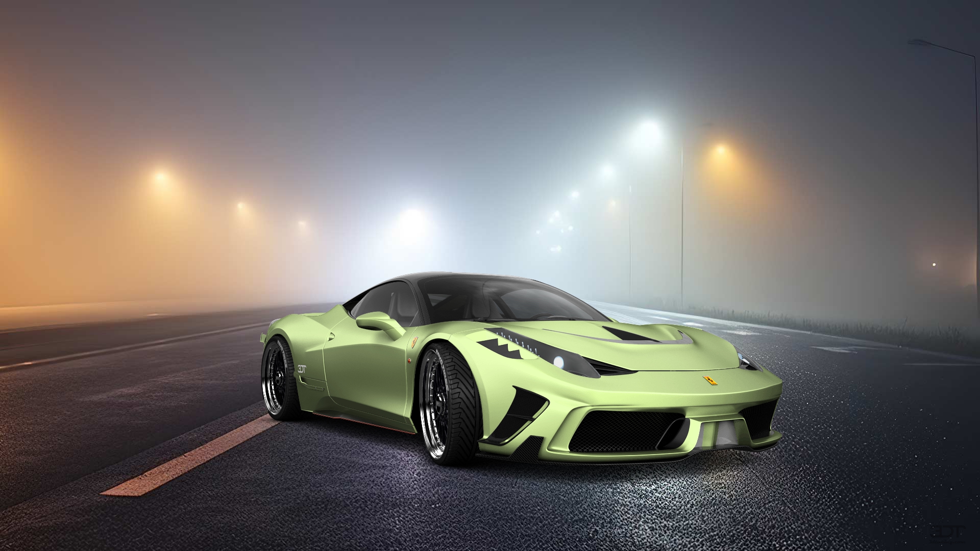 Ferrari 458 Italia 2 door spider 2010 tuning