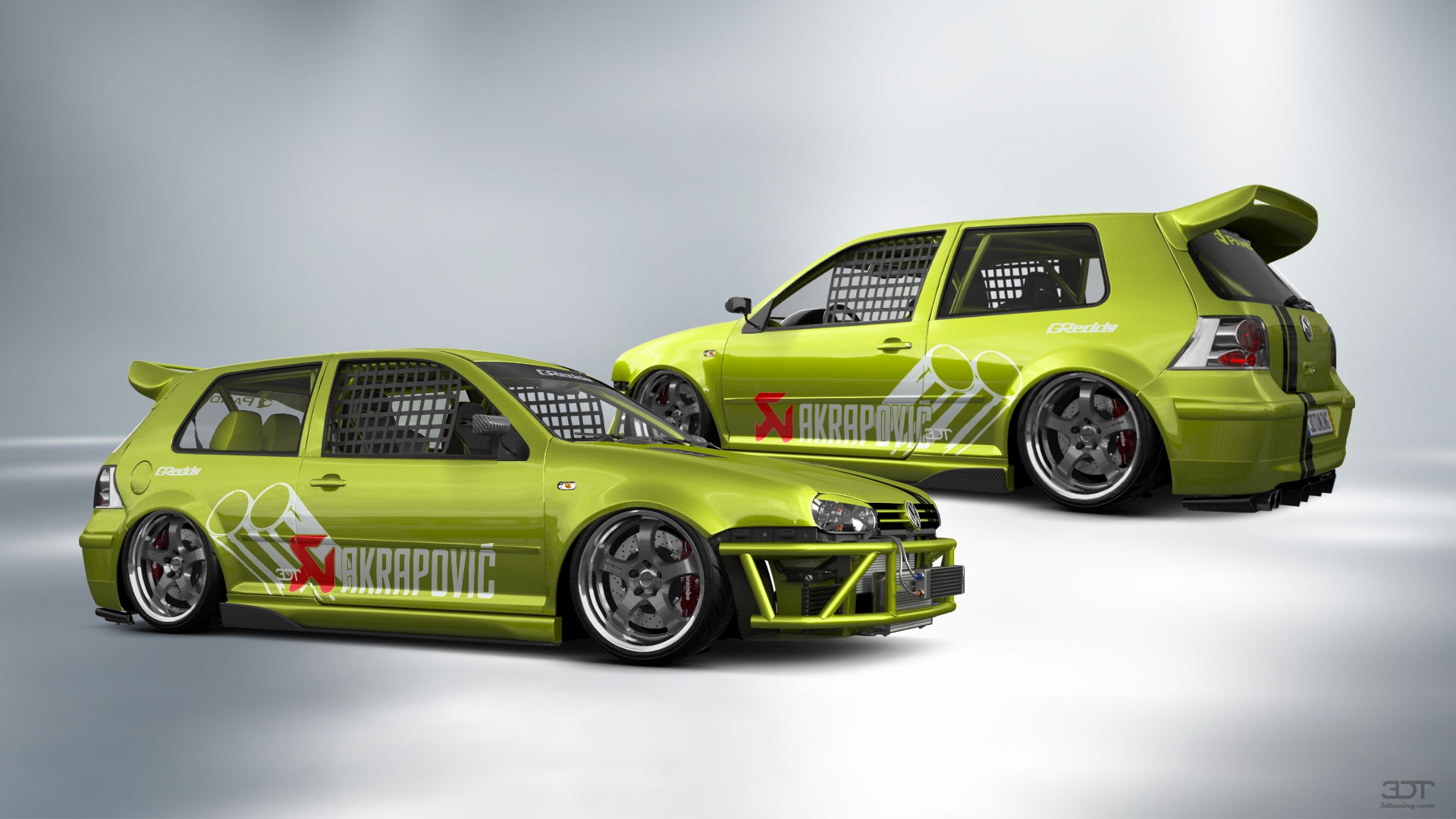 Volkswagen Golf 4 (mk4) 3 Door Hatchback 1997 tuning