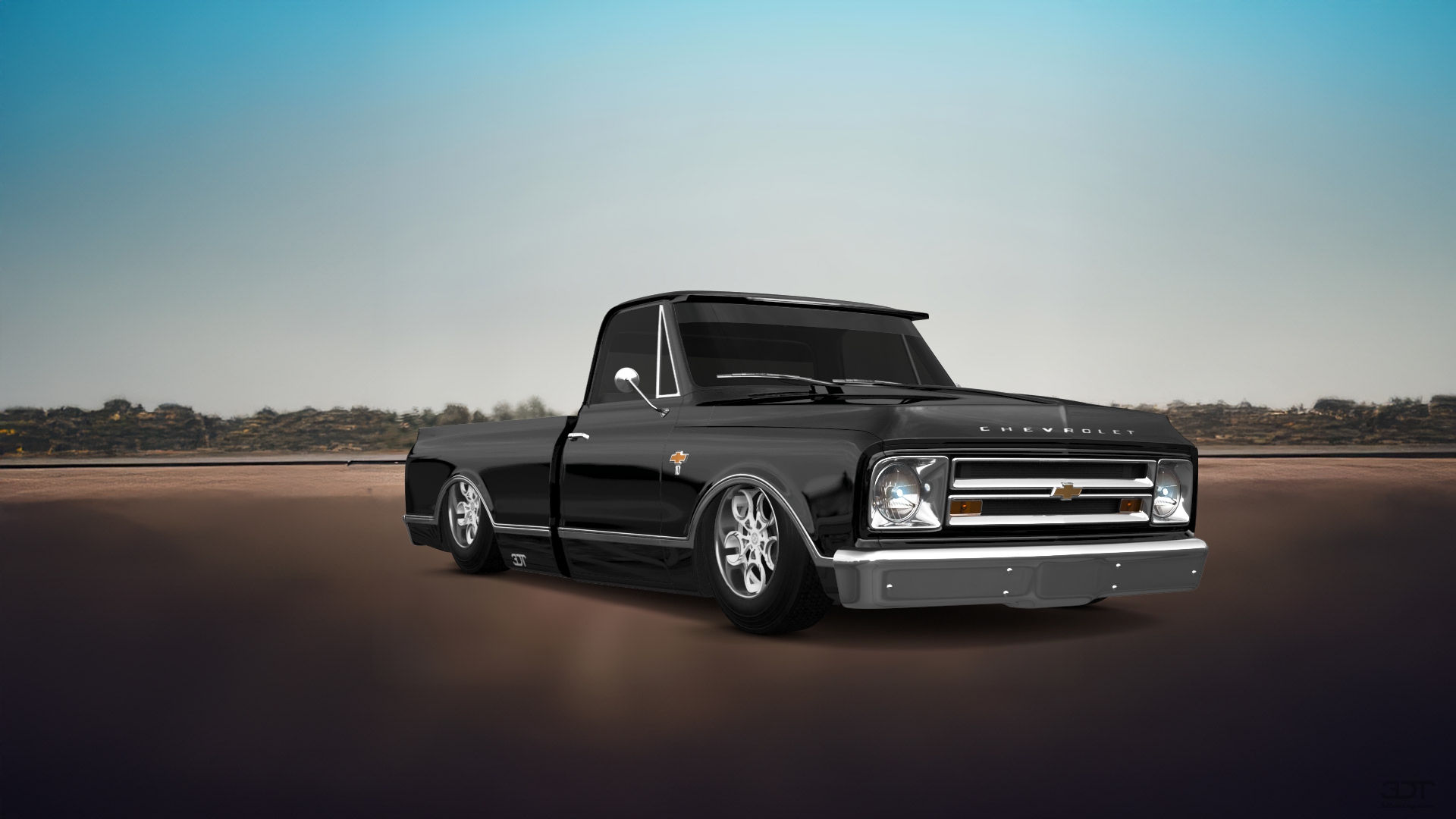 Chevrolet C-10 Cheyenne 2 Door pickup truck 1967 tuning