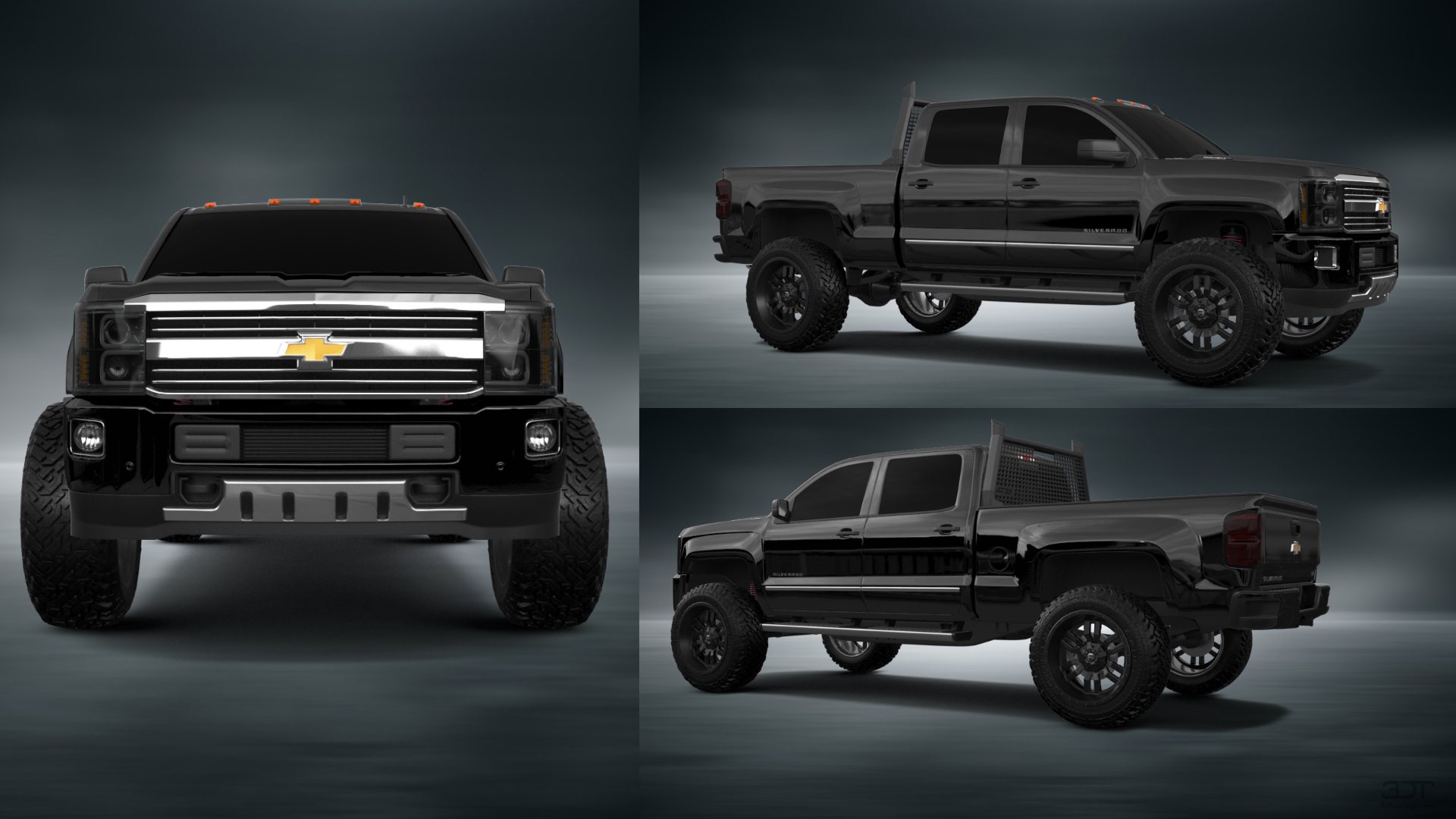 Chevrolet Silverado 2500 4 Door pickup truck 2015 tuning