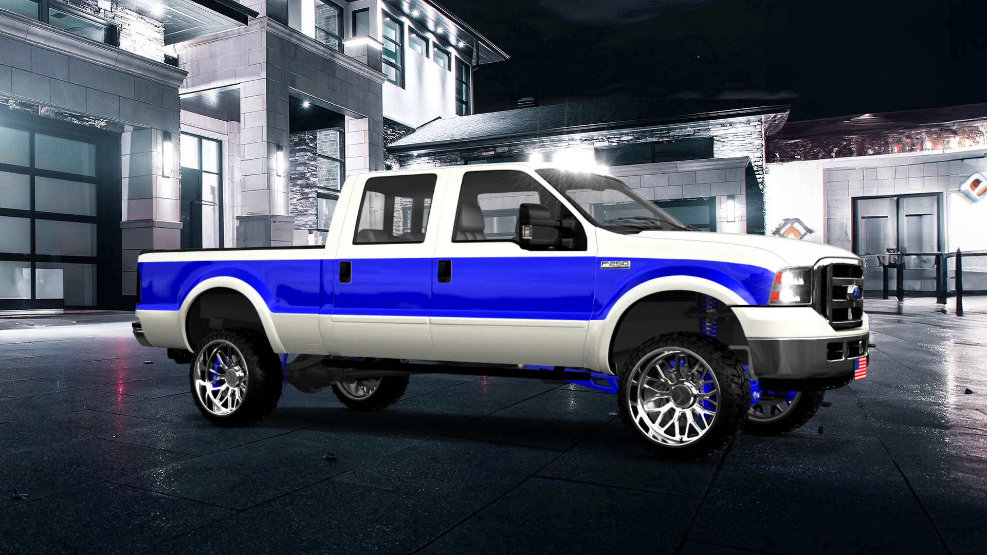 Ford F-250 Crew Cab 4 Door pickup truck 1999