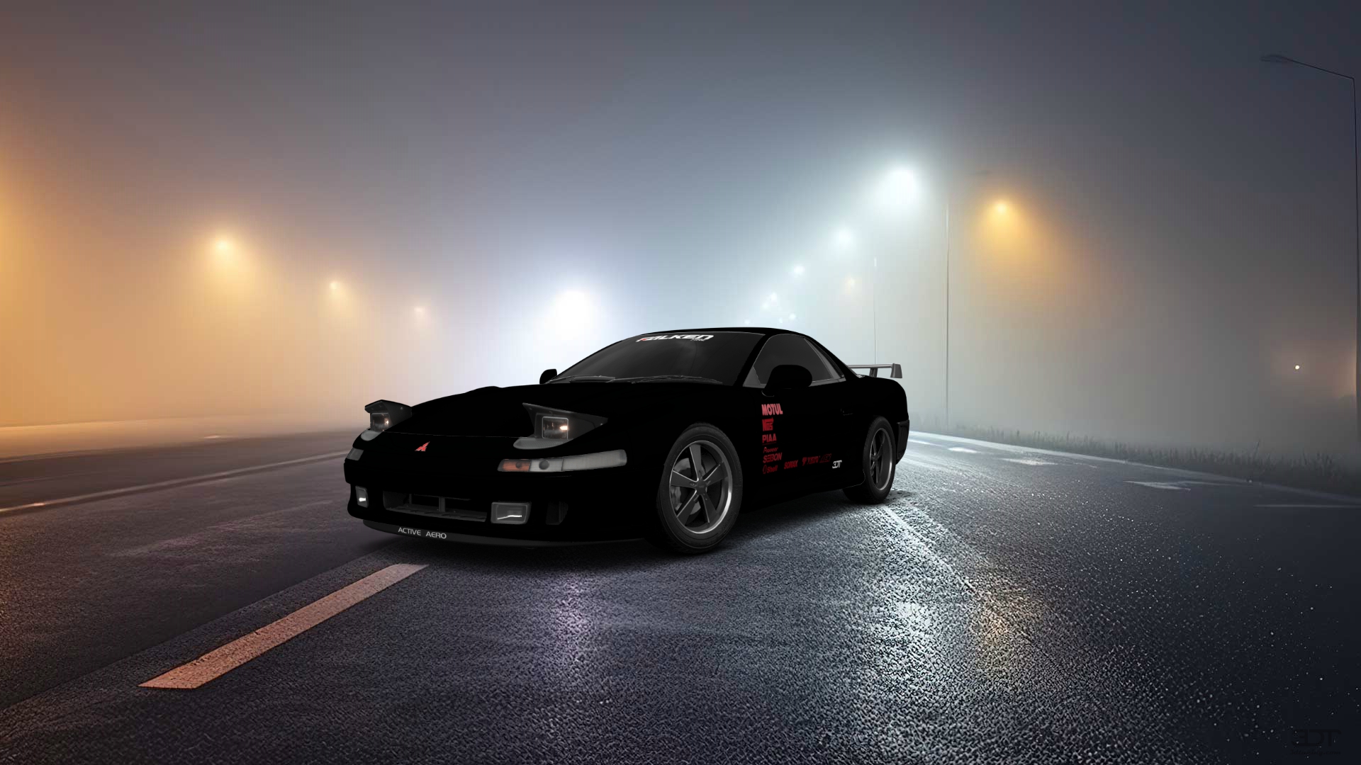 Mitsubishi 3000GT 2 Door Coupe 1991