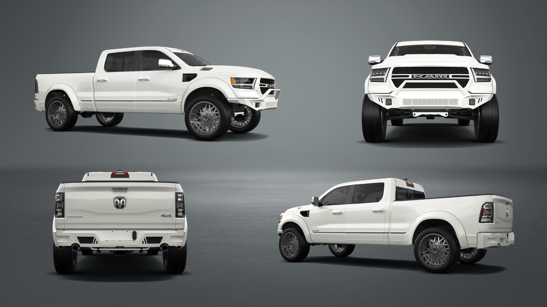 Dodge Ram 1500 Crew Cab 6.4' box 4 Door Truck 2020