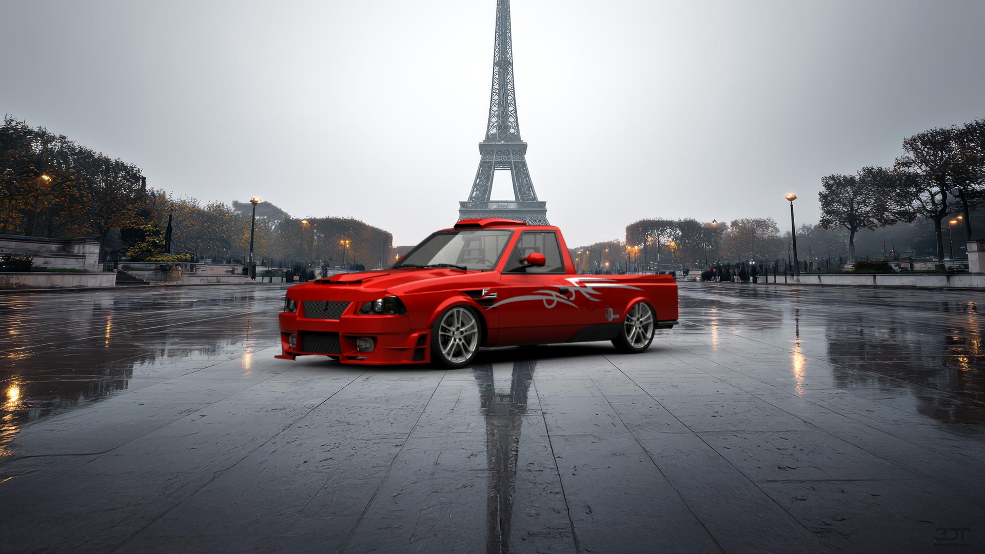 Moskvich 2335 Pickup 1993 tuning