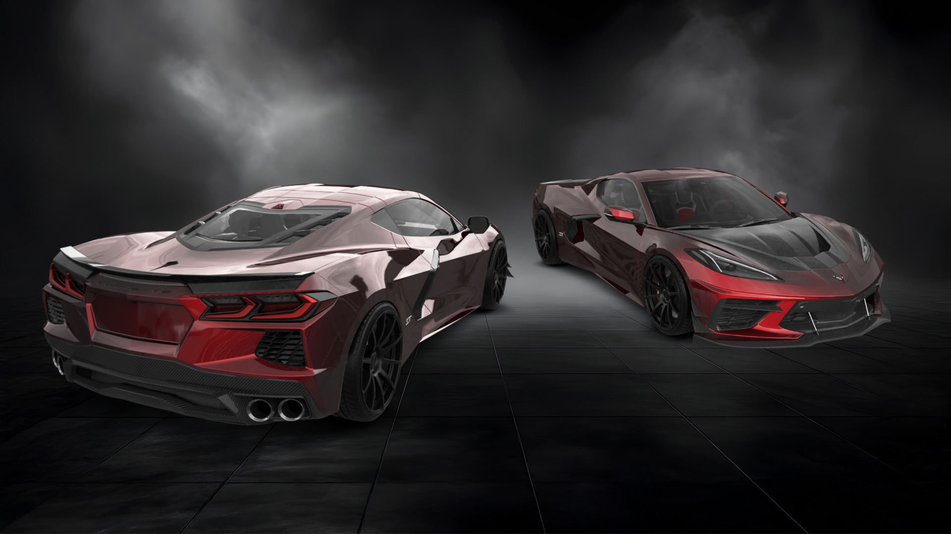 Chevrolet Corvette 2 door targa top 2020 tuning