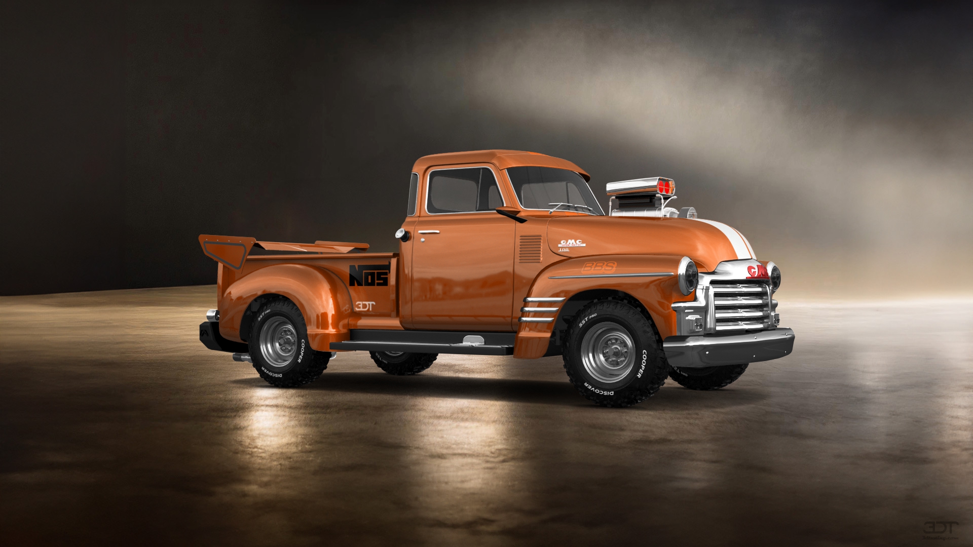 GMC 100 Stepside 2 Door pickup truck 1954