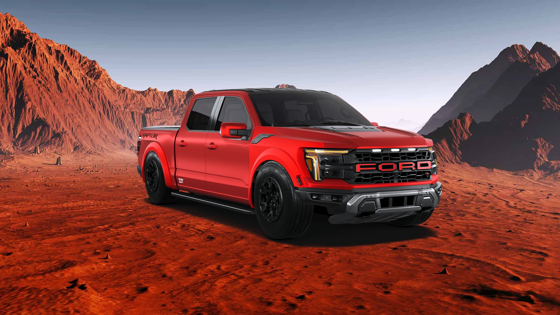 Ford F-150 Raptor 4 Door pickup truck 2024 Images