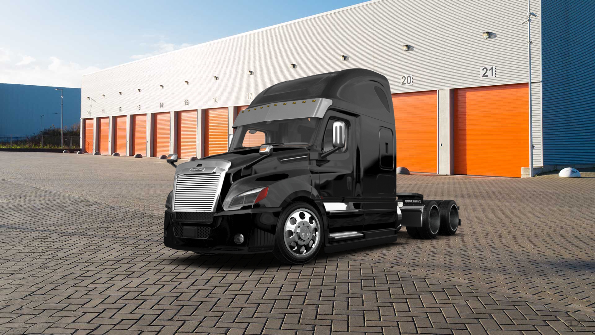 Freightliner Cascadia Sleeper Cab Truck 2018 tuning