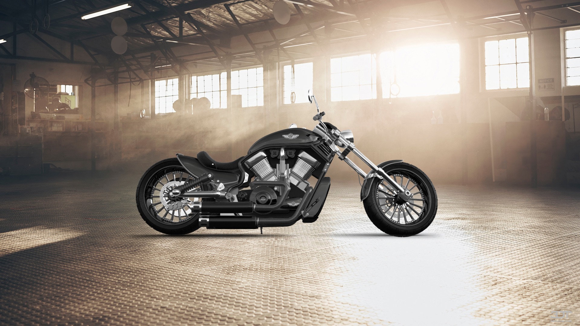 Harley-Davidson Custom Chopper Cruiser 2011