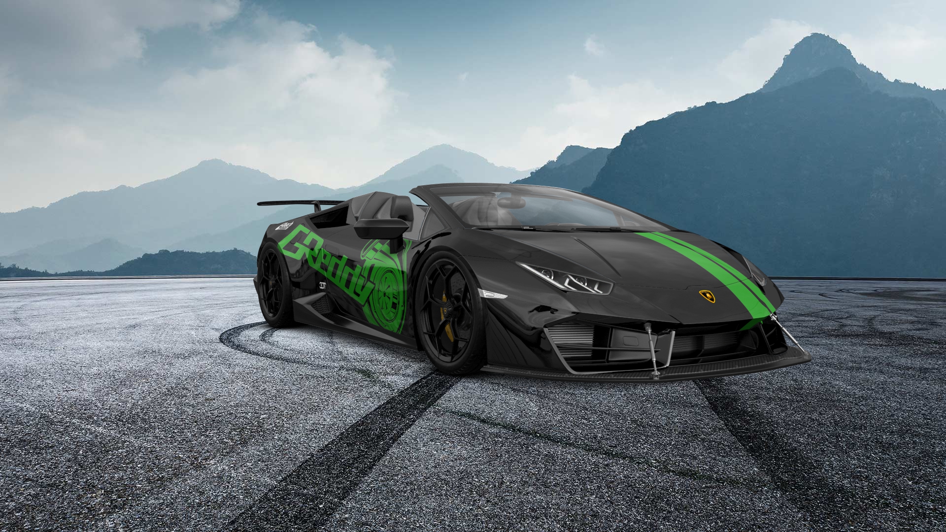 Lamborghini Huracan Spyder 2 Door Convertible 2016 tuning