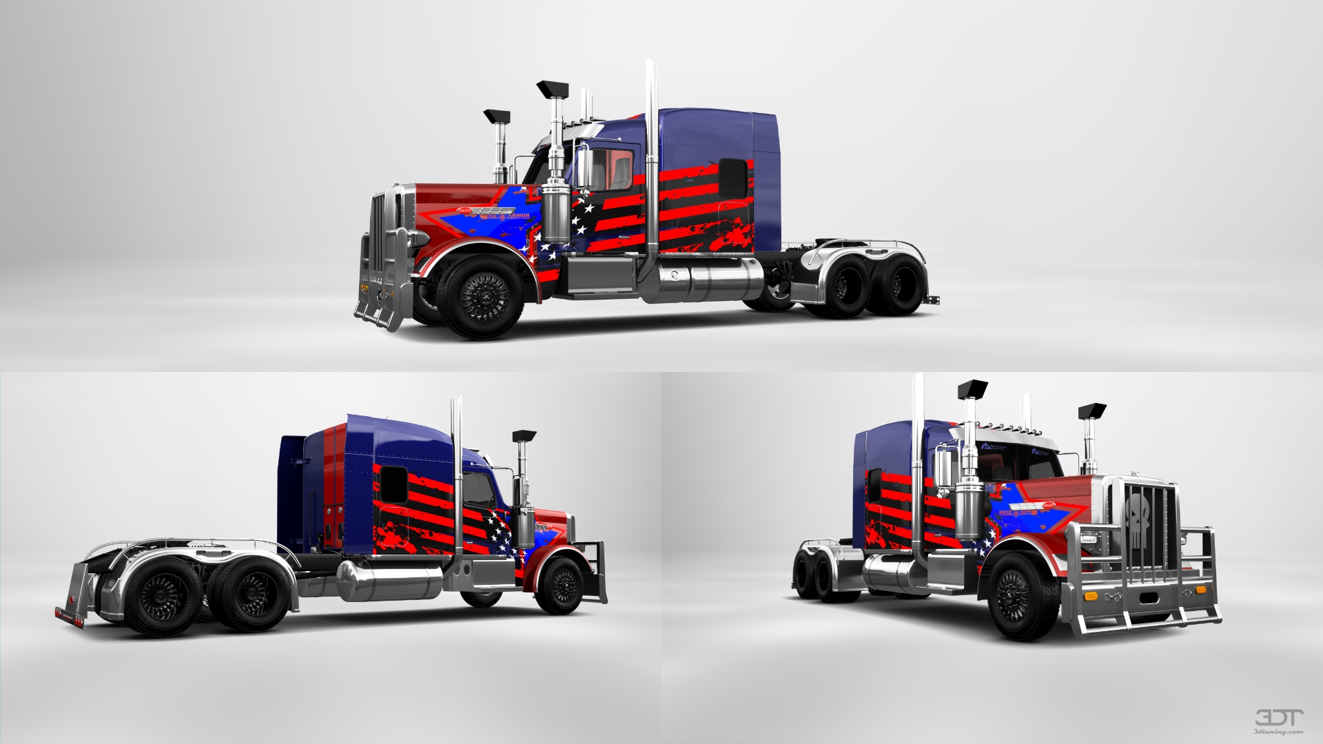 Peterbilt 589 Sleeper Cab Truck 2024 tuning