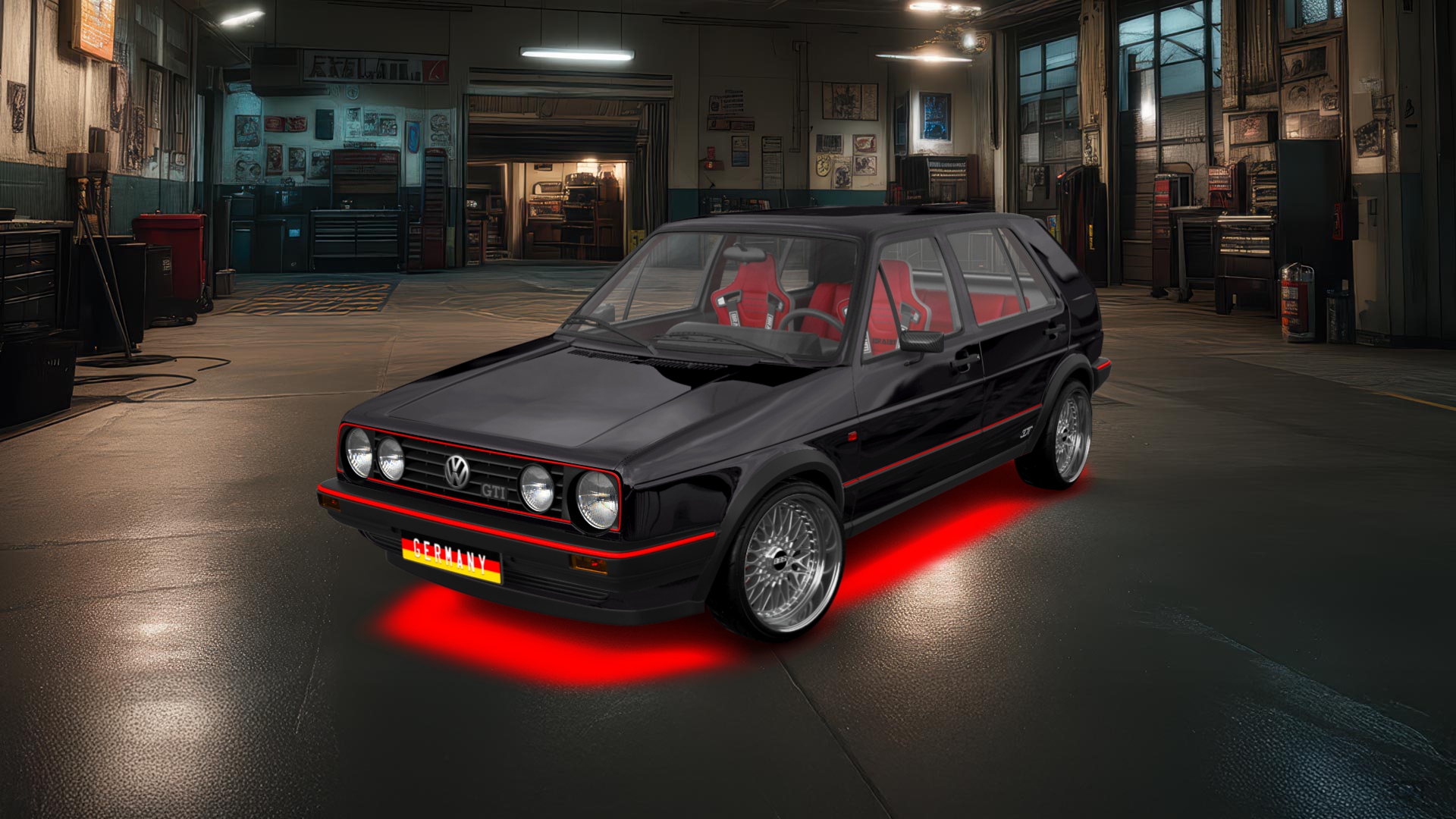 Volkswagen Golf Mk2 5 Door Hatchback 1983 tuning