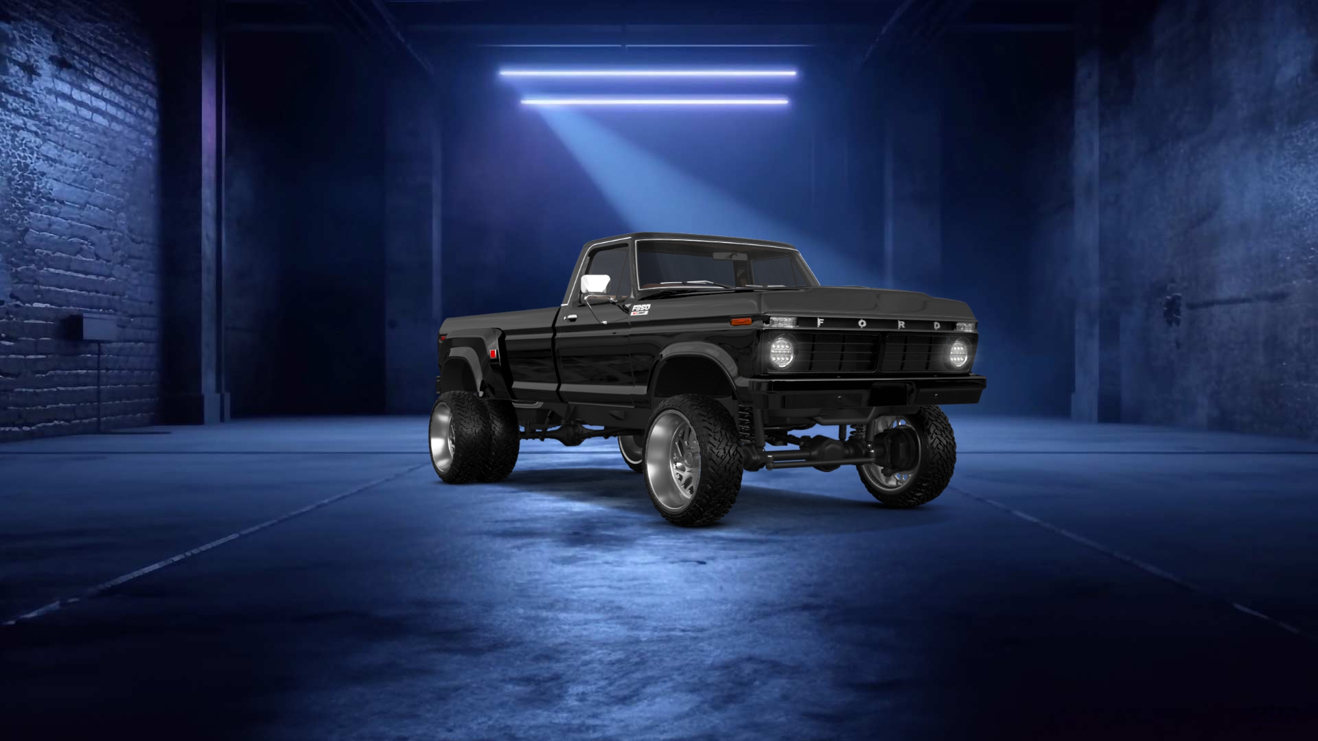 Ford F-350 Dually 2 Door pickup truck 1974