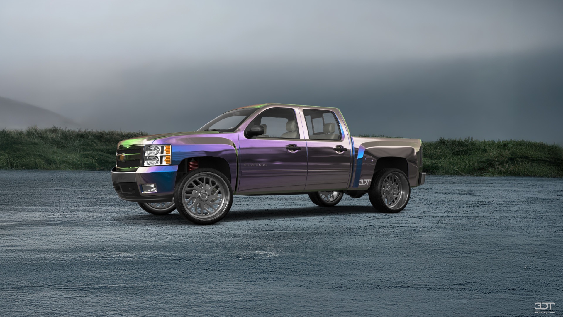 Chevrolet Silverado 1500 Crew Cab 4 Door pickup truck 2007 tuning
