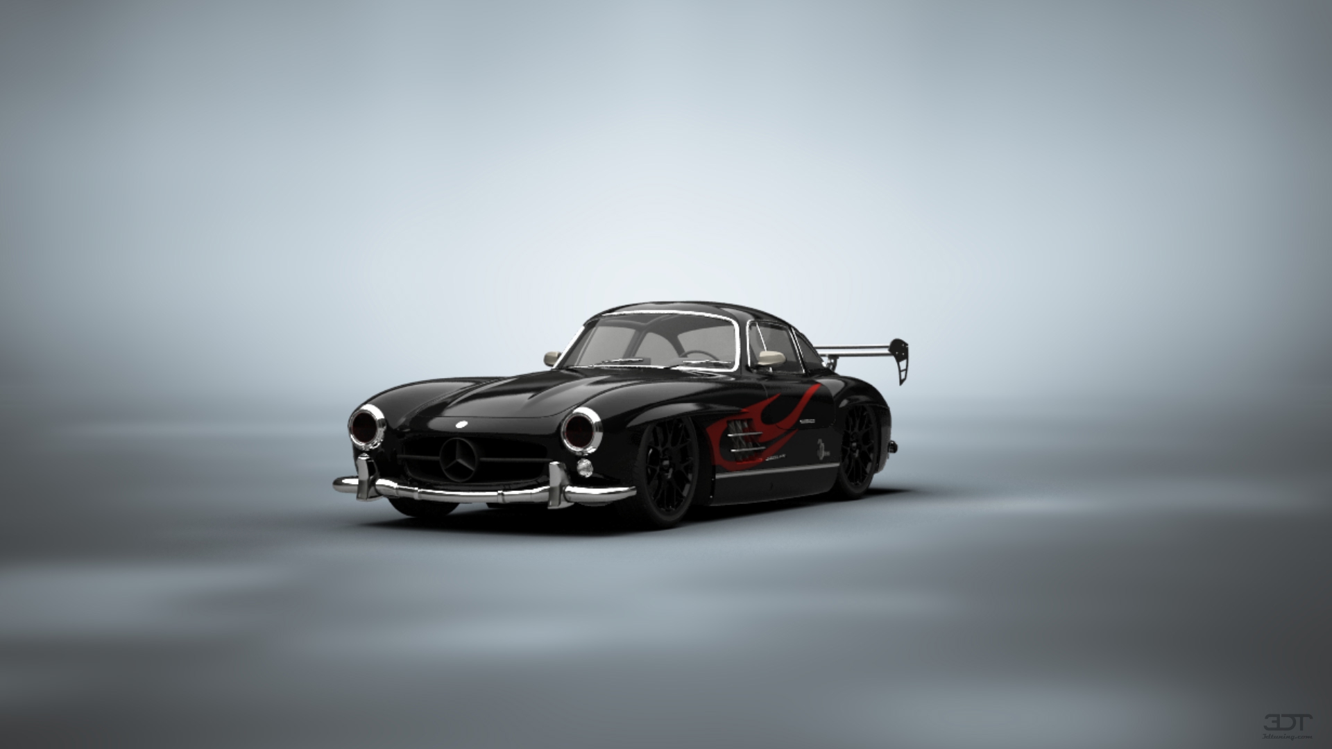 Mercedes 300SL Convertible 1954 tuning