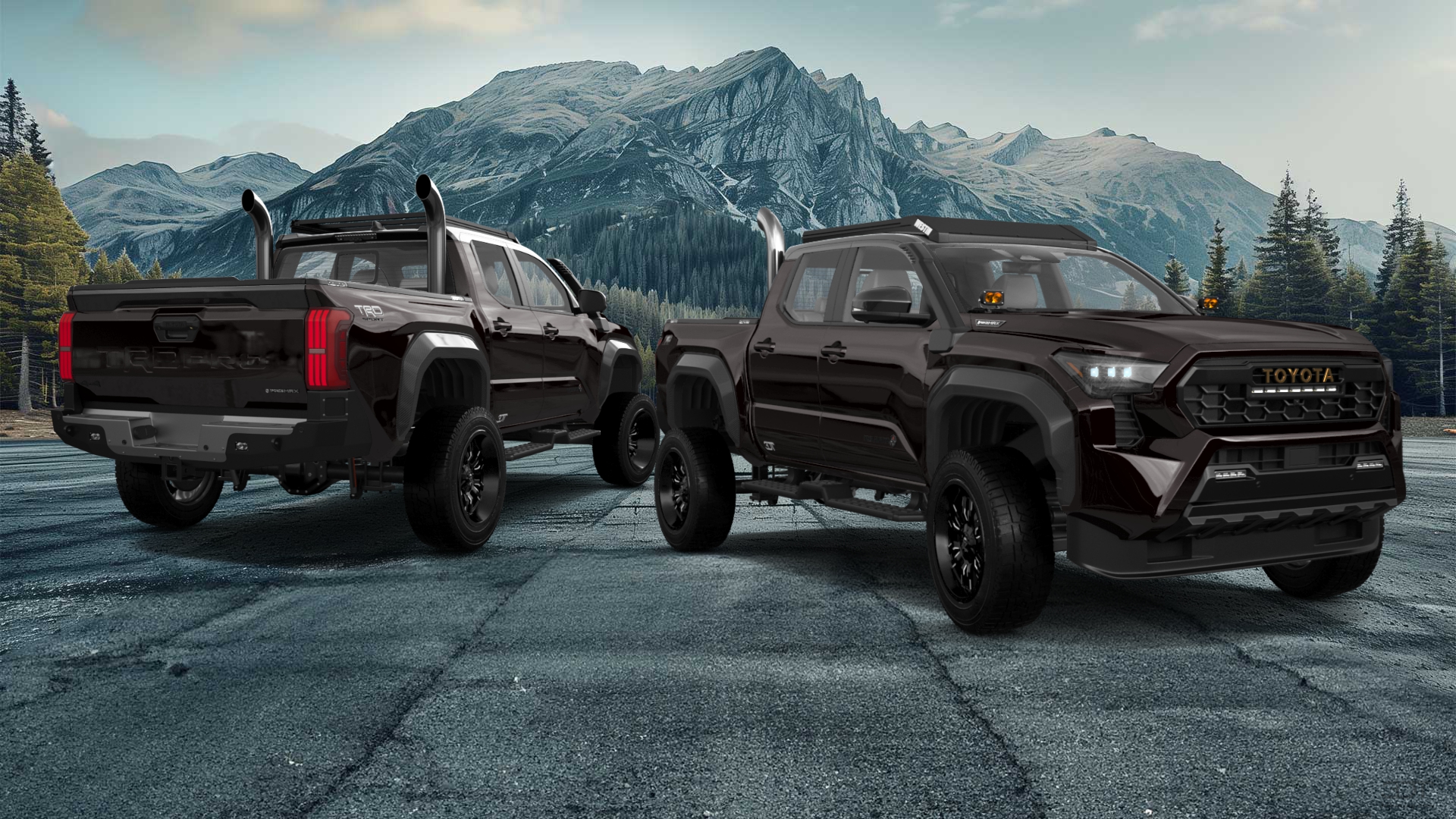 Toyota Tacoma Crew Cab 4 Door pickup truck 2024 tuning